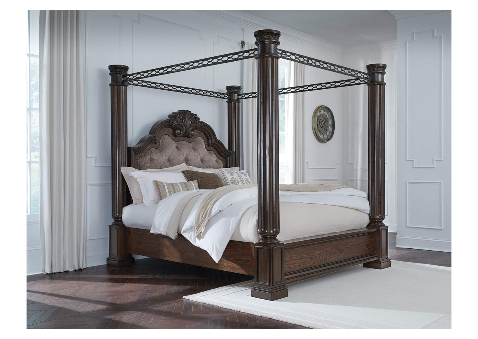 Maylee California King Canopy Bed image 2
