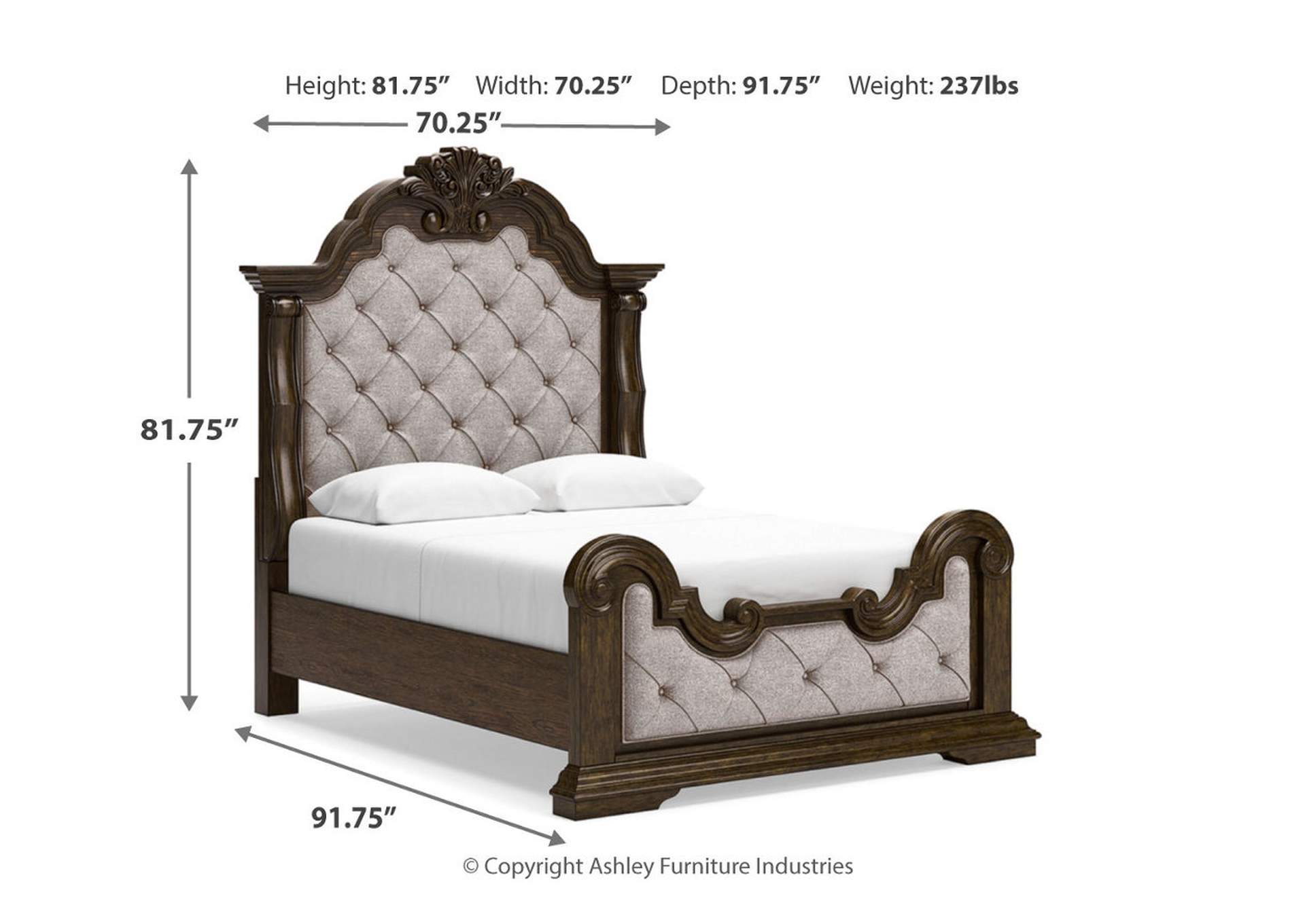 Maylee Queen Upholstered Bed image 7