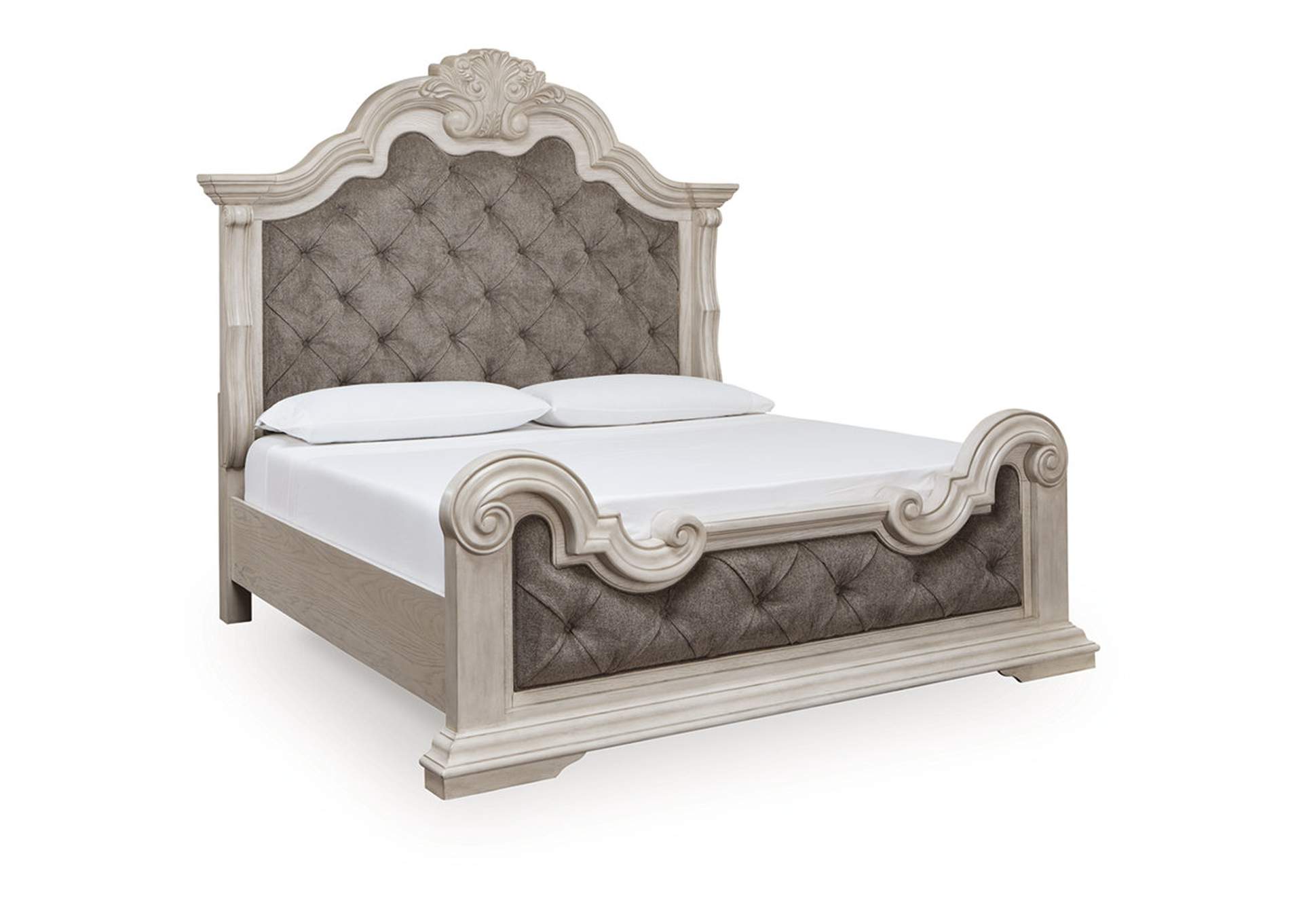 Bruchandi King Upholstered Panel Bed image 1