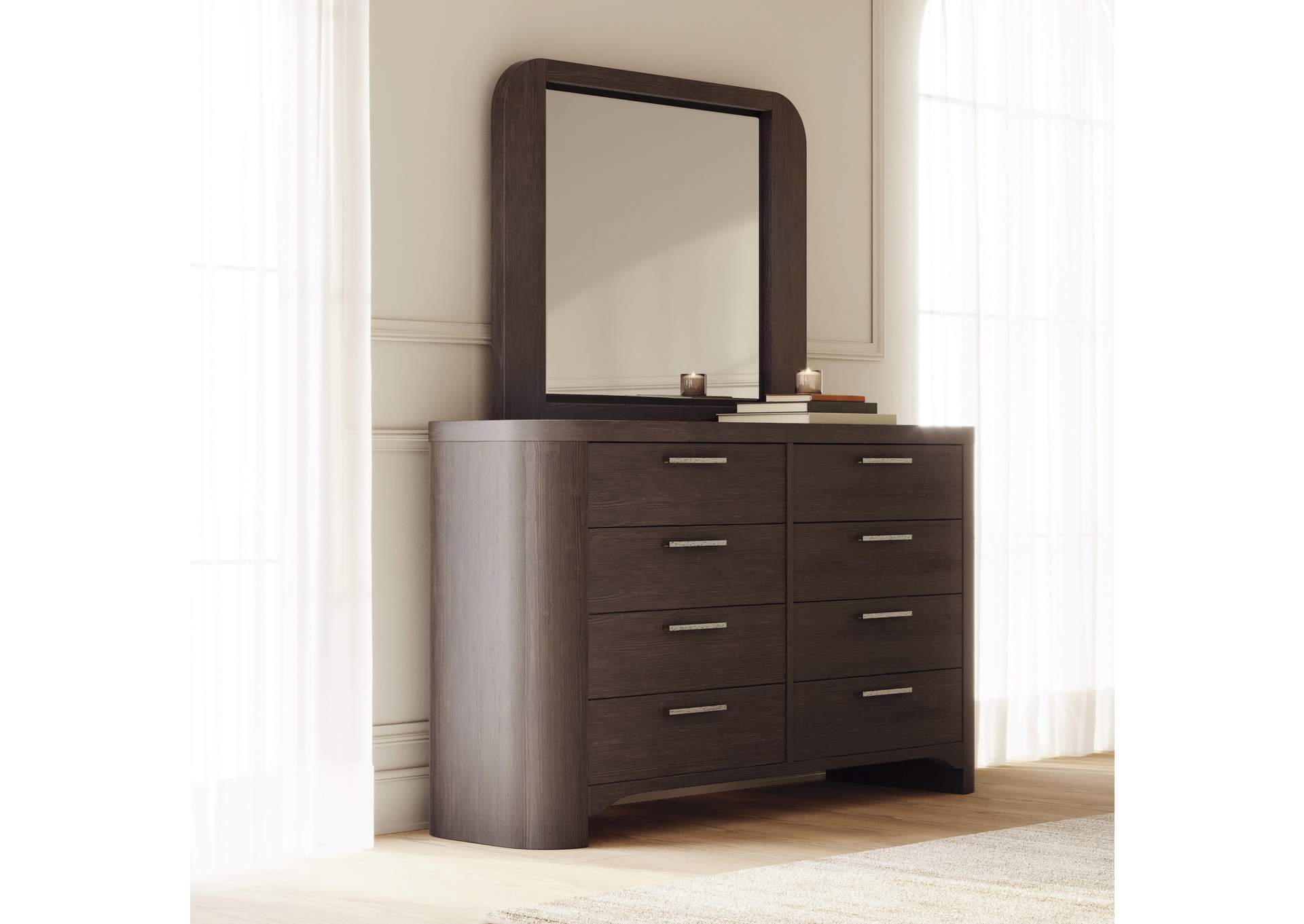 Neo King Panel Bed, Dresser and Mirror image 18