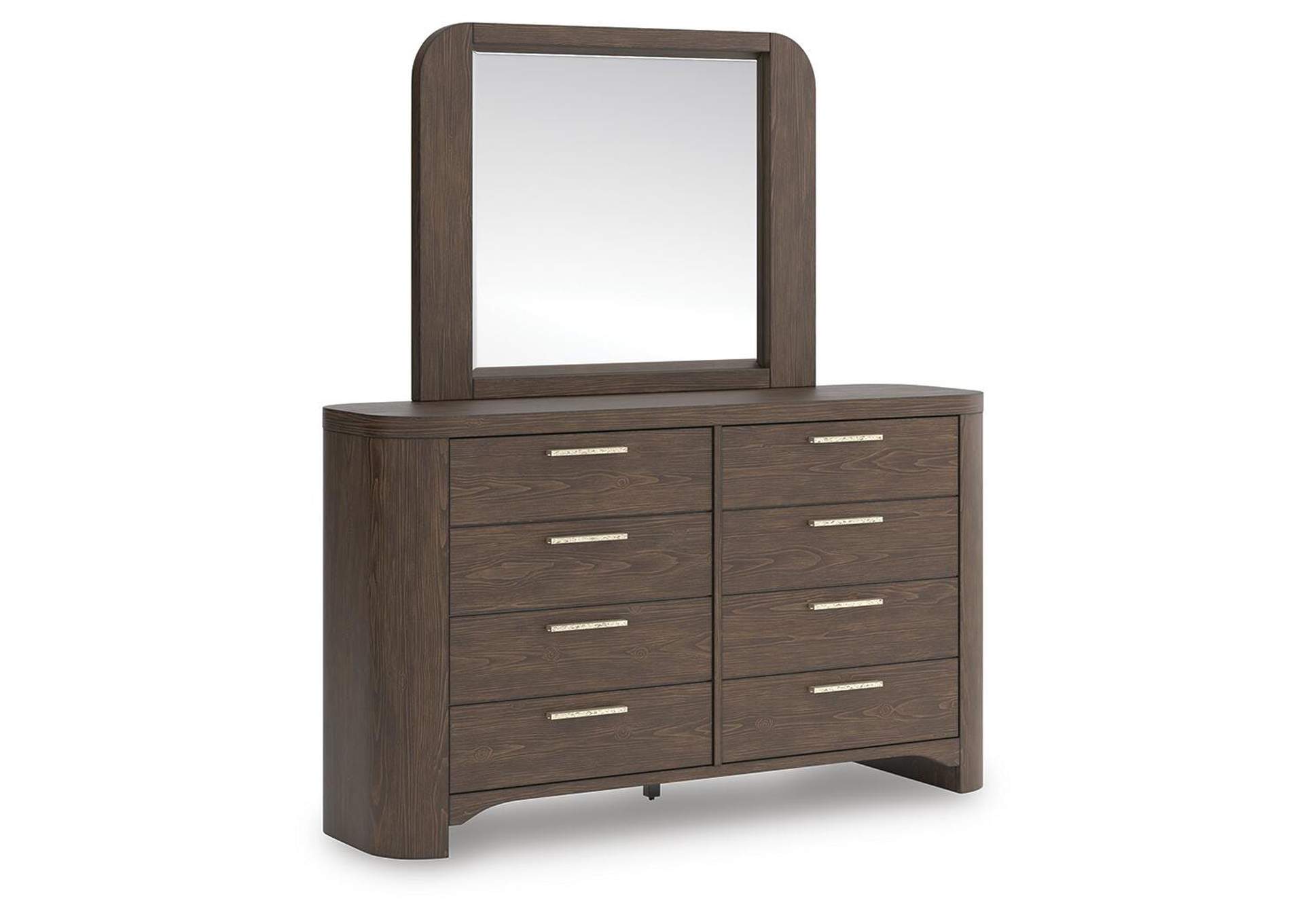 Neo Queen Panel Bed, Dresser and Mirror image 3