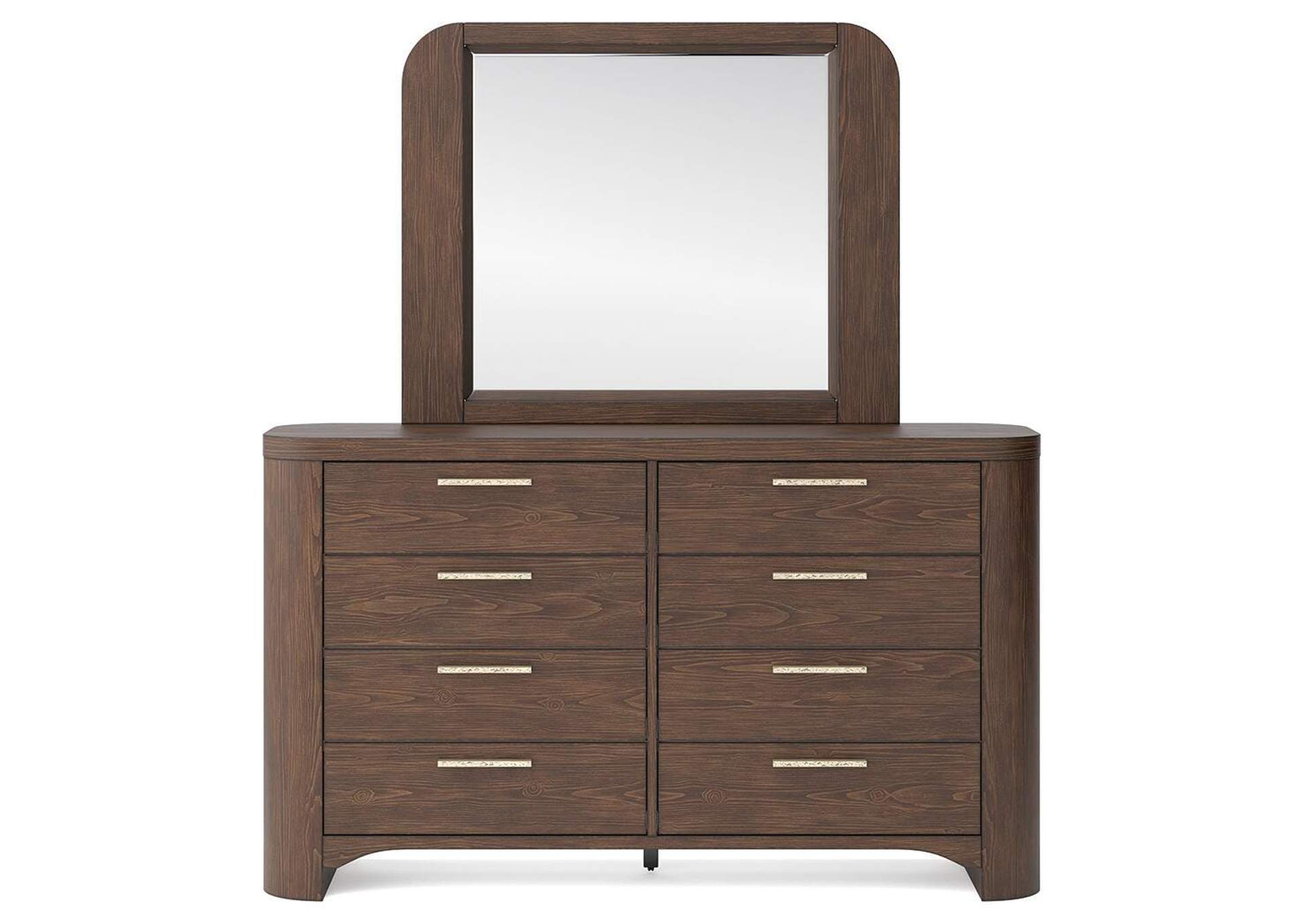 Neo Queen Panel Bed, Dresser and Mirror image 2