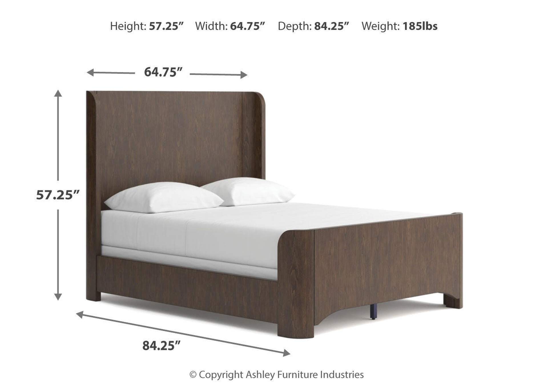 Neo Queen Panel Bed image 10