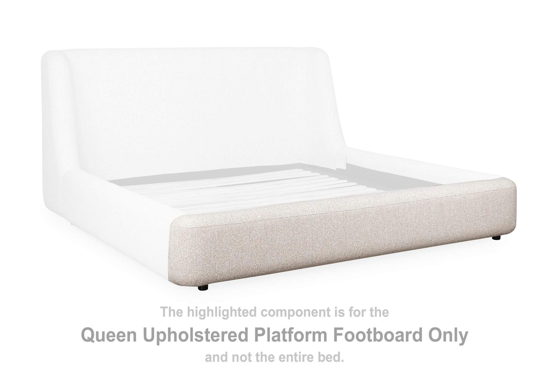 Neo Queen Upholstered Platform Bed image 3