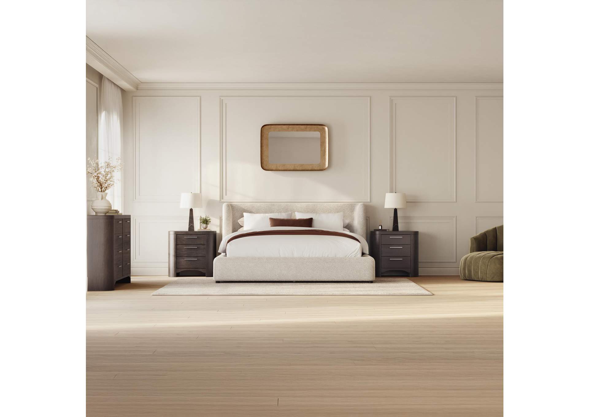 Neo Queen Upholstered Platform Bed image 13