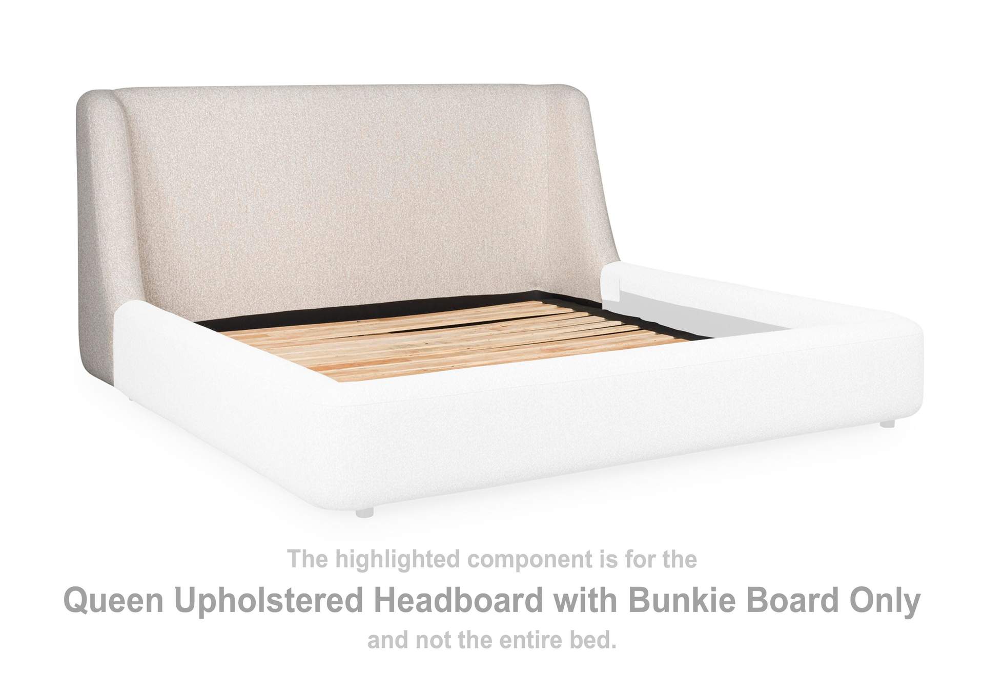 Neo Queen Upholstered Platform Bed image 5