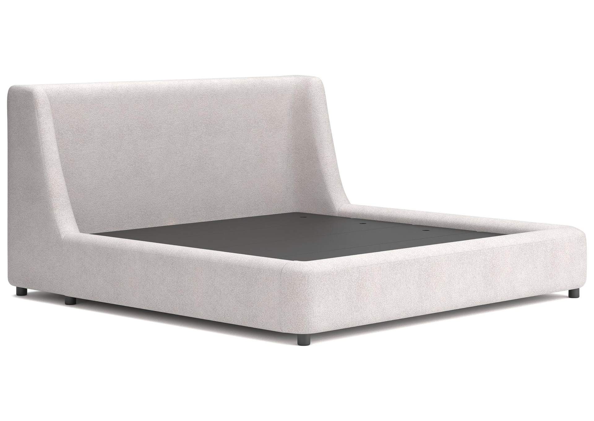 Neo King Upholstered Platform Bed, Dresser, Mirror and Nightstand image 17