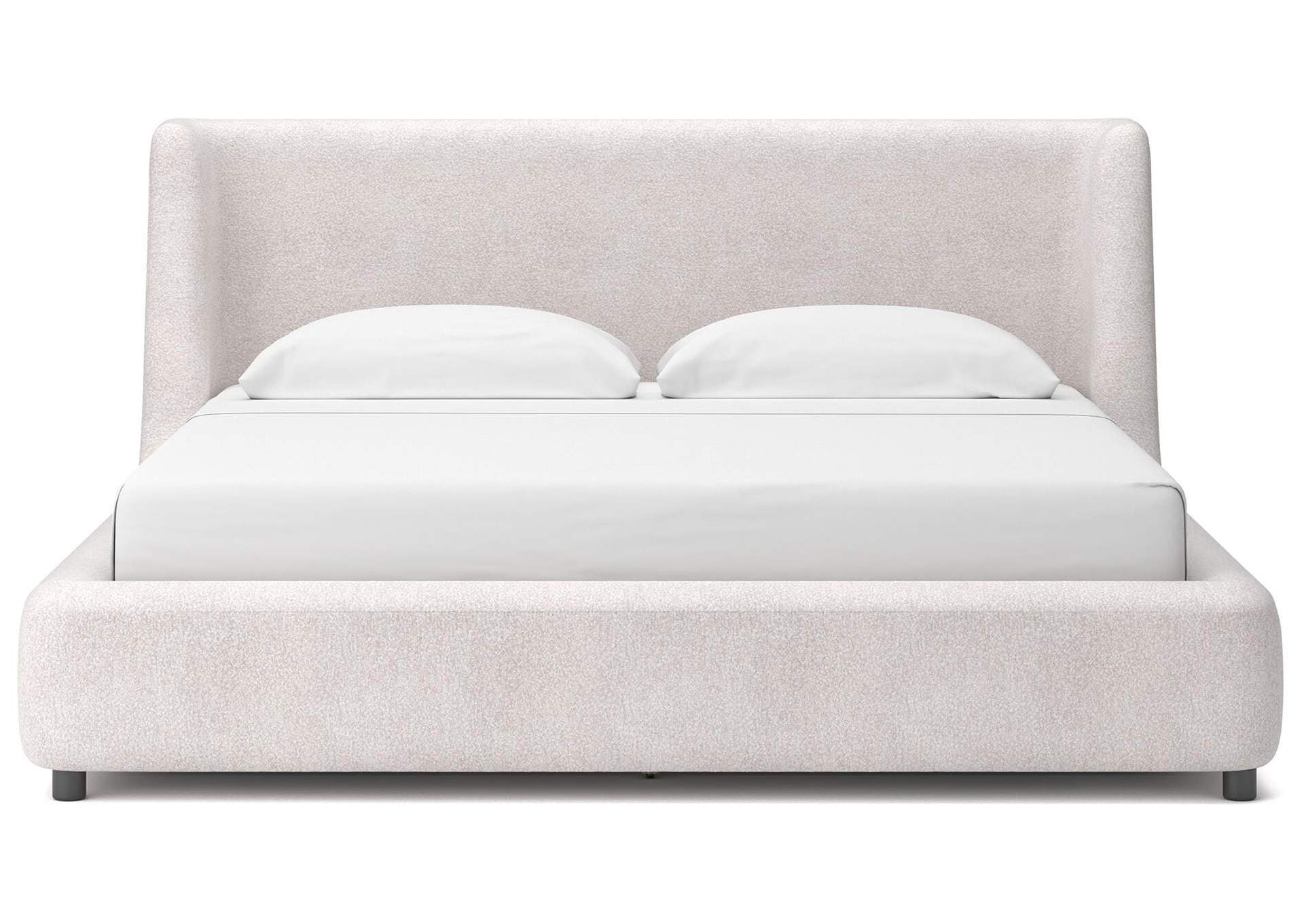 Neo King Upholstered Platform Bed, Dresser, Mirror and Nightstand image 19