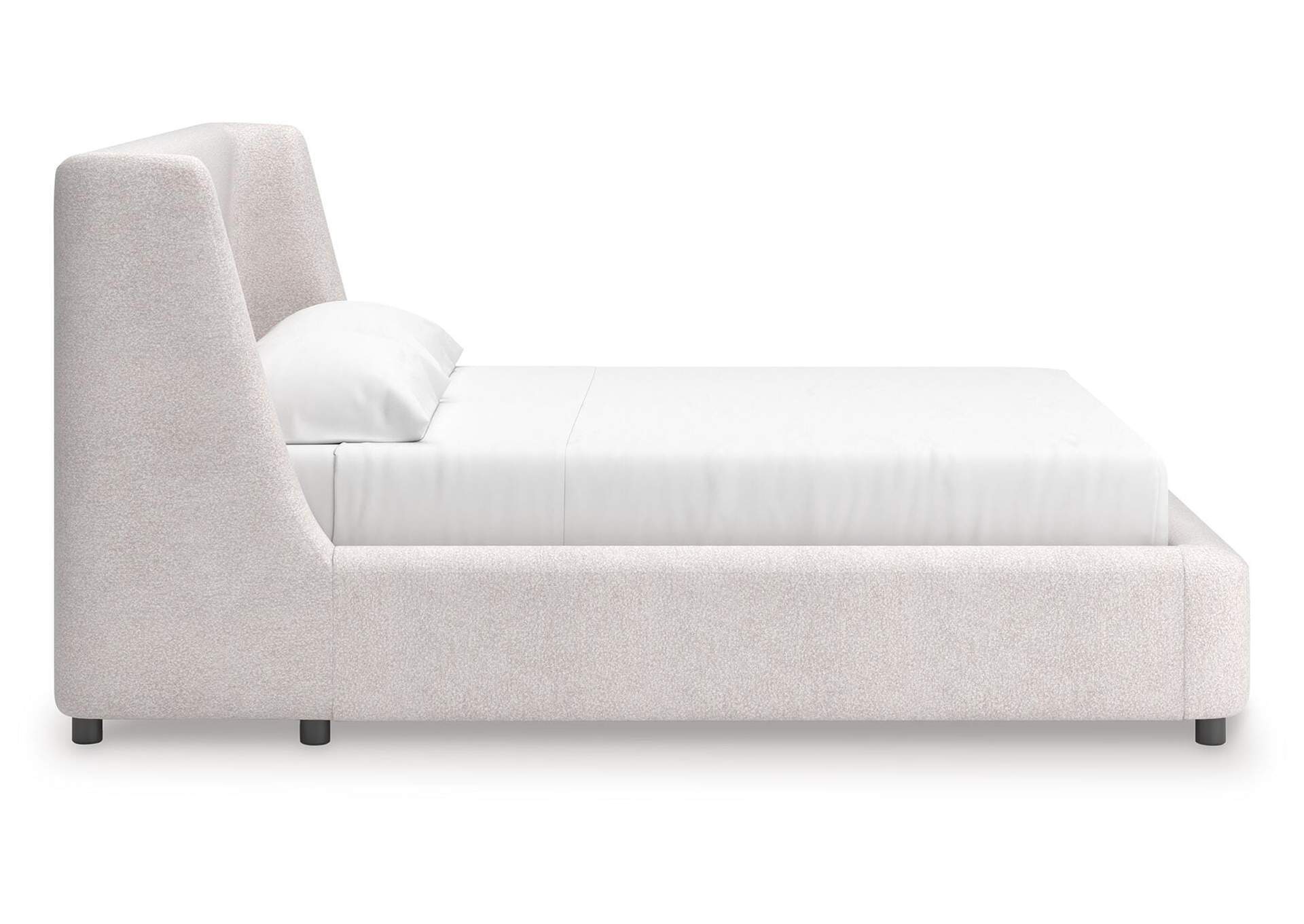 Neo King Upholstered Platform Bed, Dresser, Mirror and Nightstand image 16