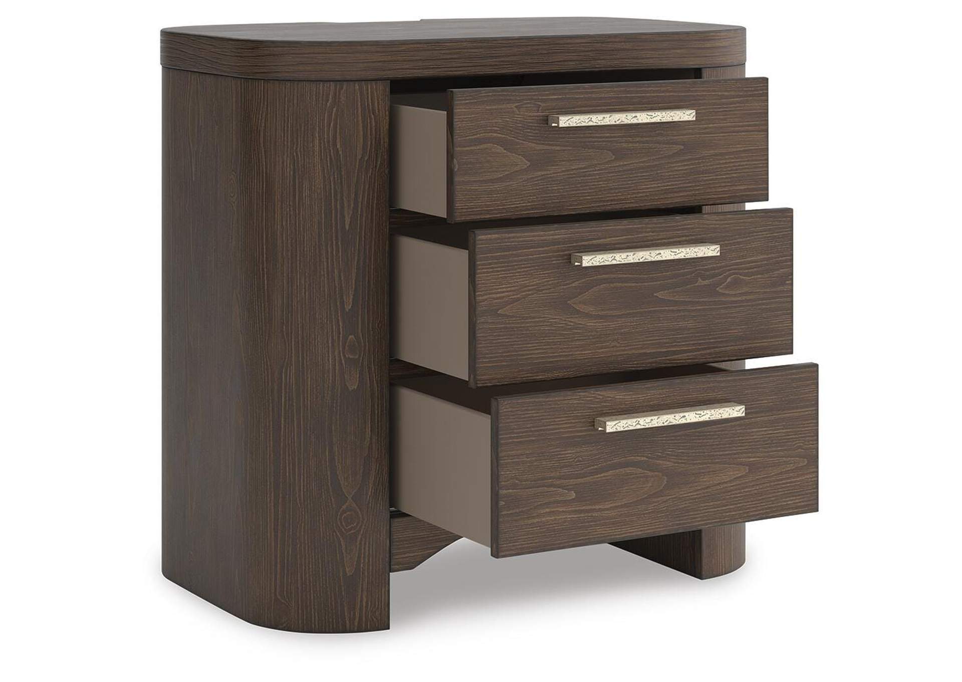 Neo King Upholstered Platform Bed, Dresser, Mirror and Nightstand image 11