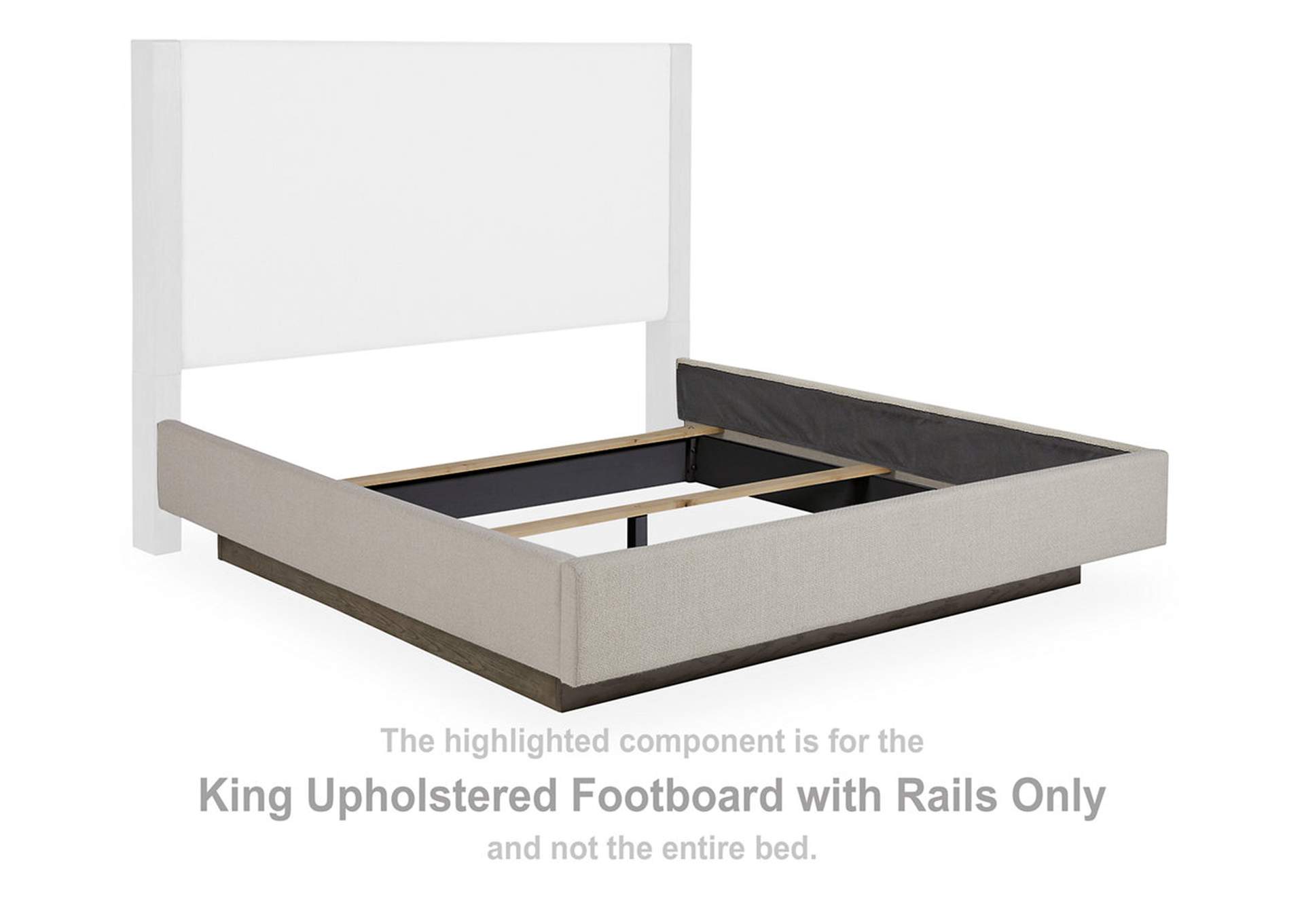 Anibecca King Upholstered Bed image 7