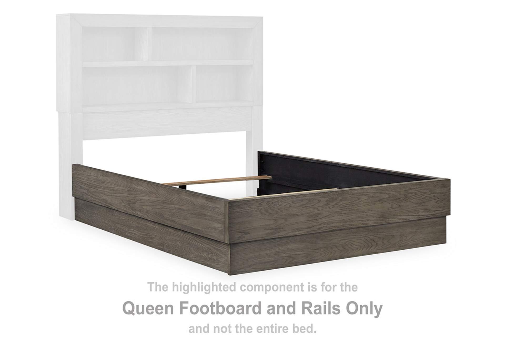 Anibecca Queen Bookcase Bed image 9