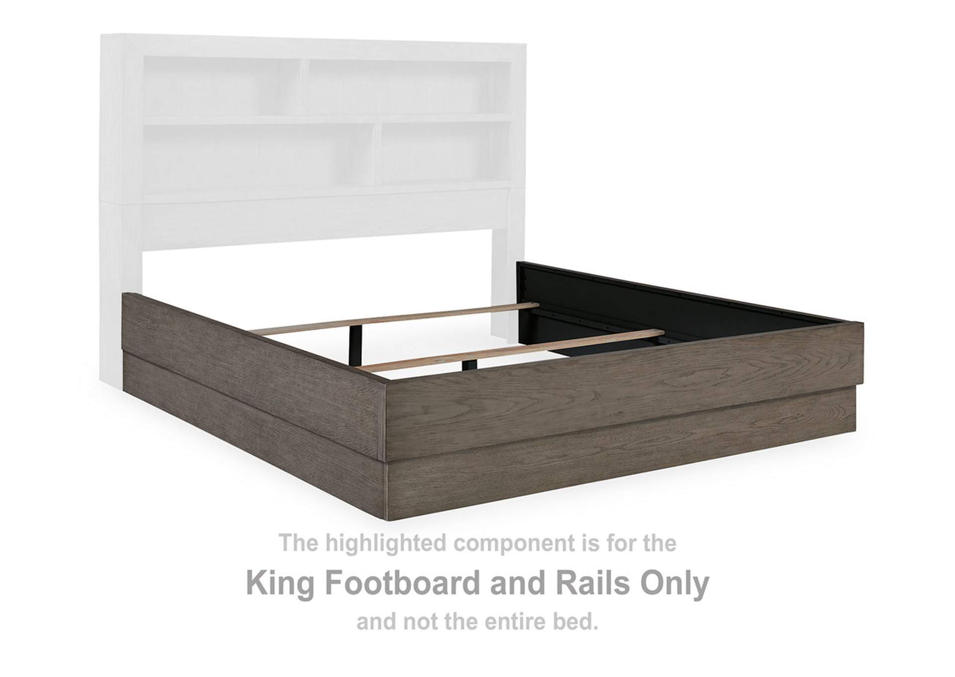 Anibecca King Bookcase Bed image 9