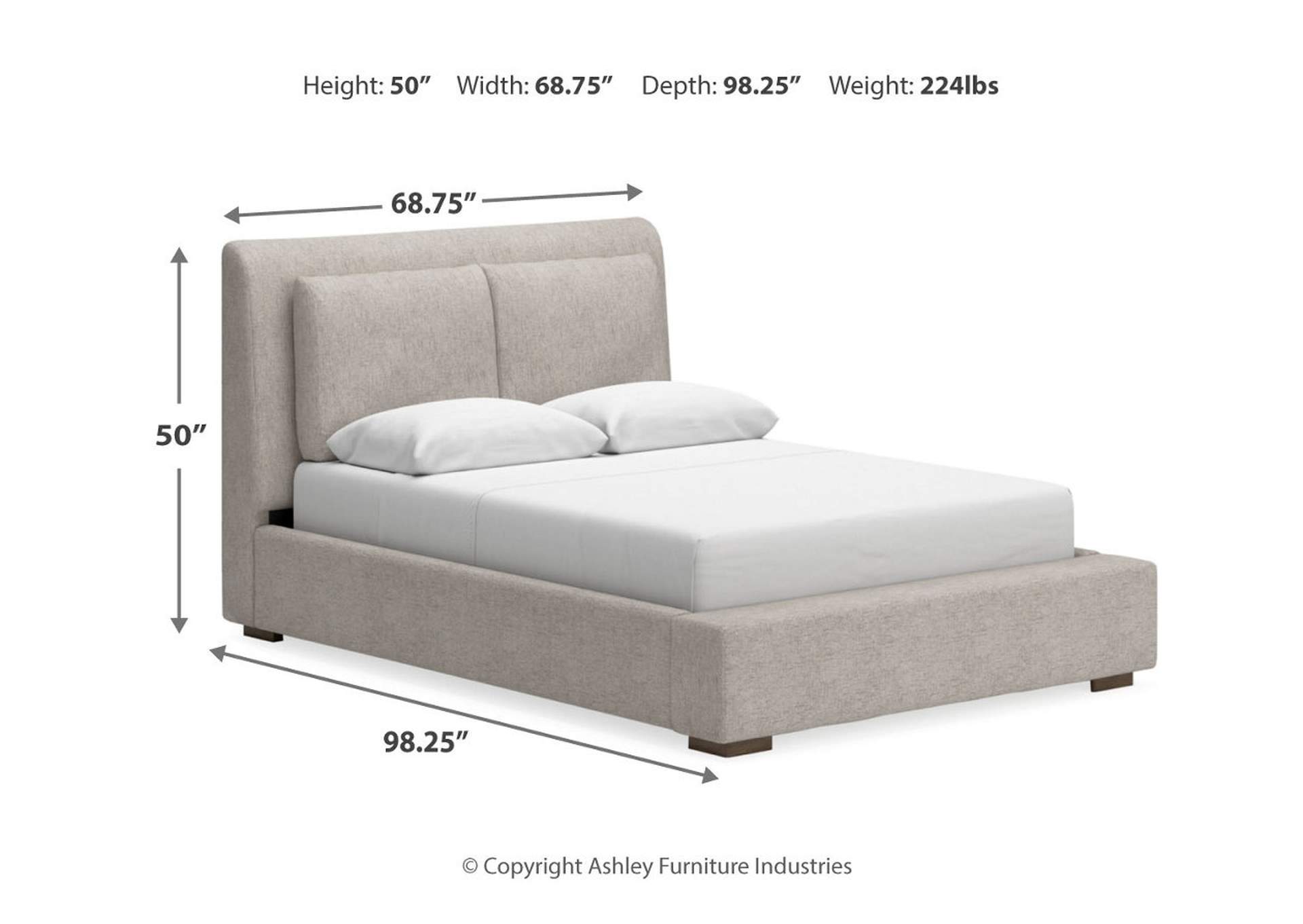 Cabalynn Queen Upholstered Bed image 14