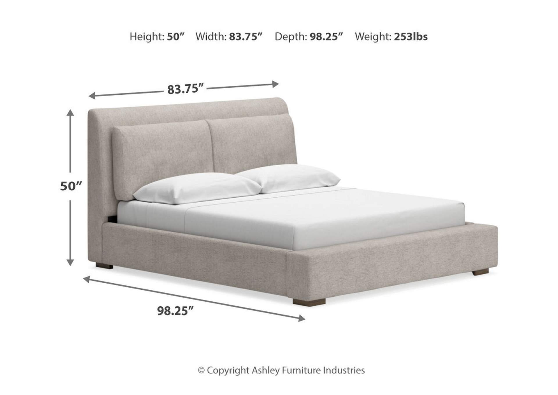 Cabalynn King Upholstered Bed image 22
