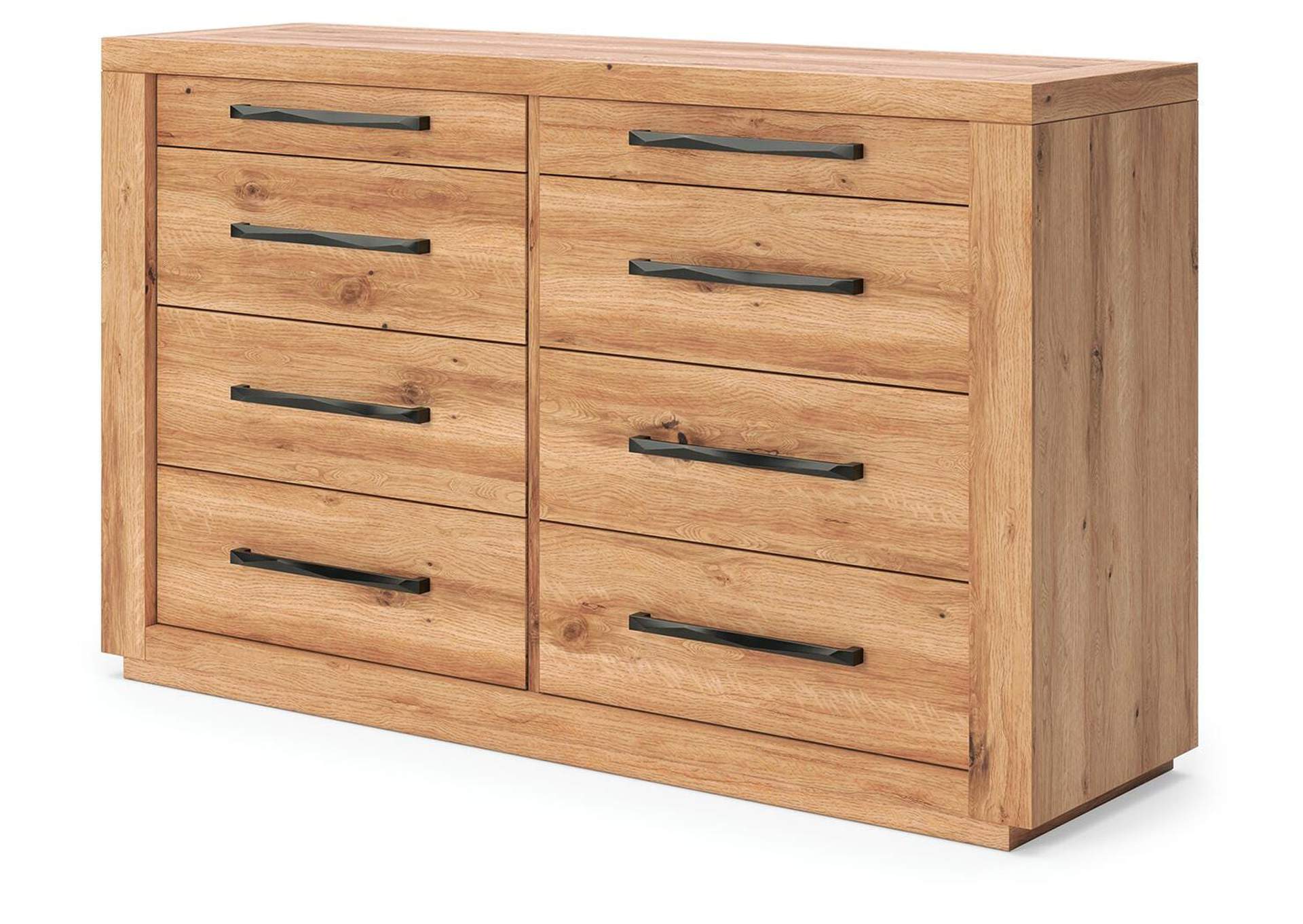 Bracken King Upholstered Panel Bed and Dresser image 13