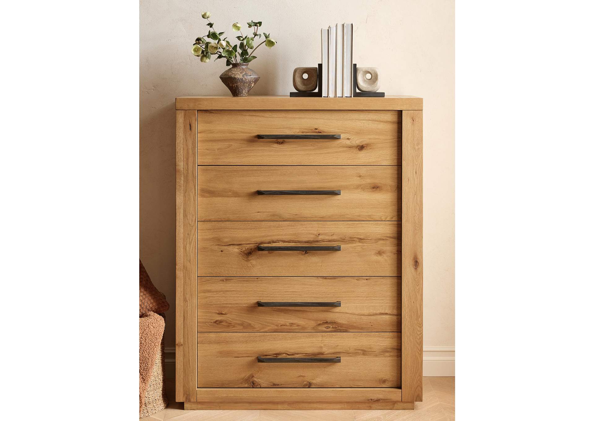 Bracken California King Canopy Bed, Dresser and Chest image 6