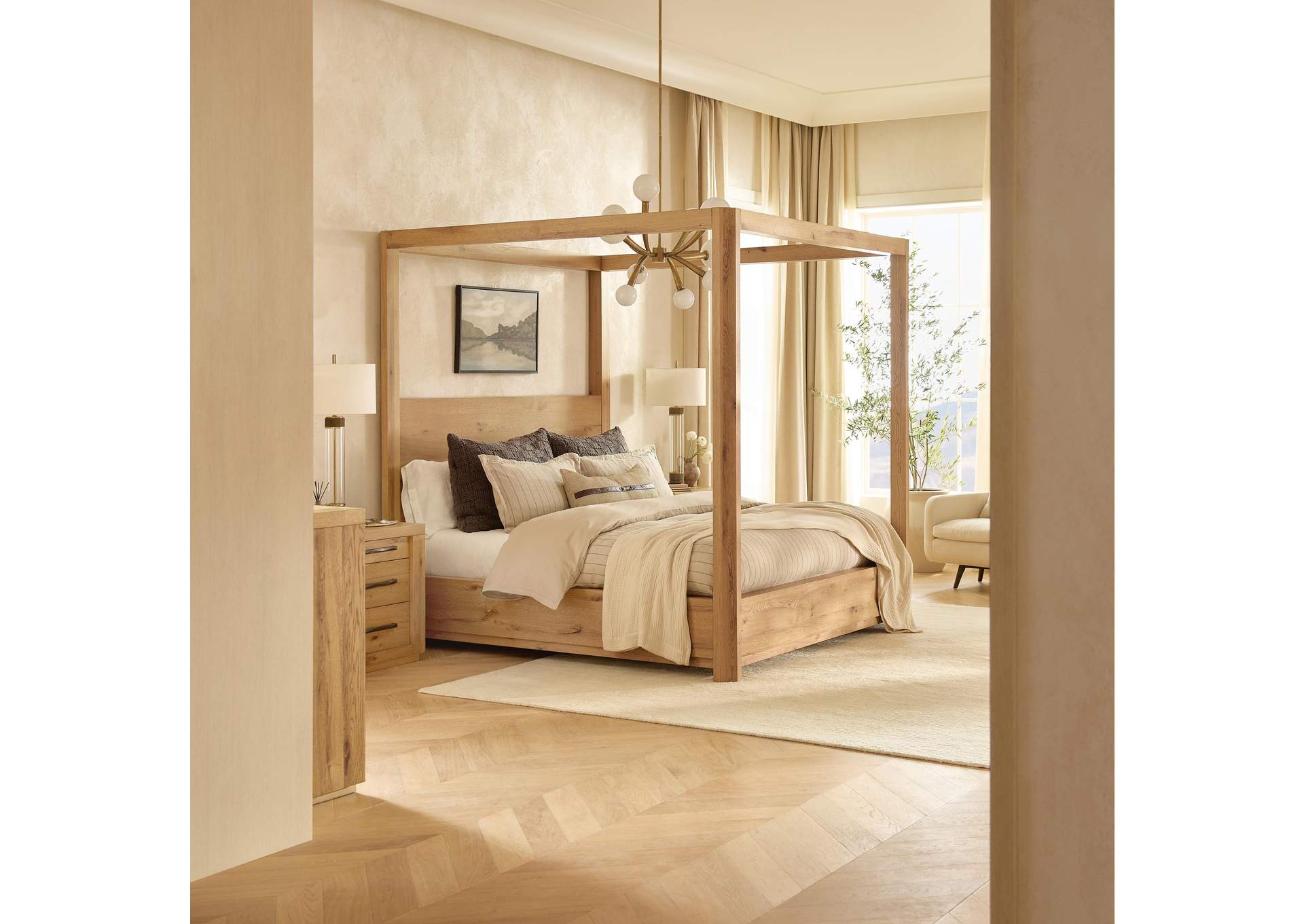 Bracken Queen Canopy Bed image 5