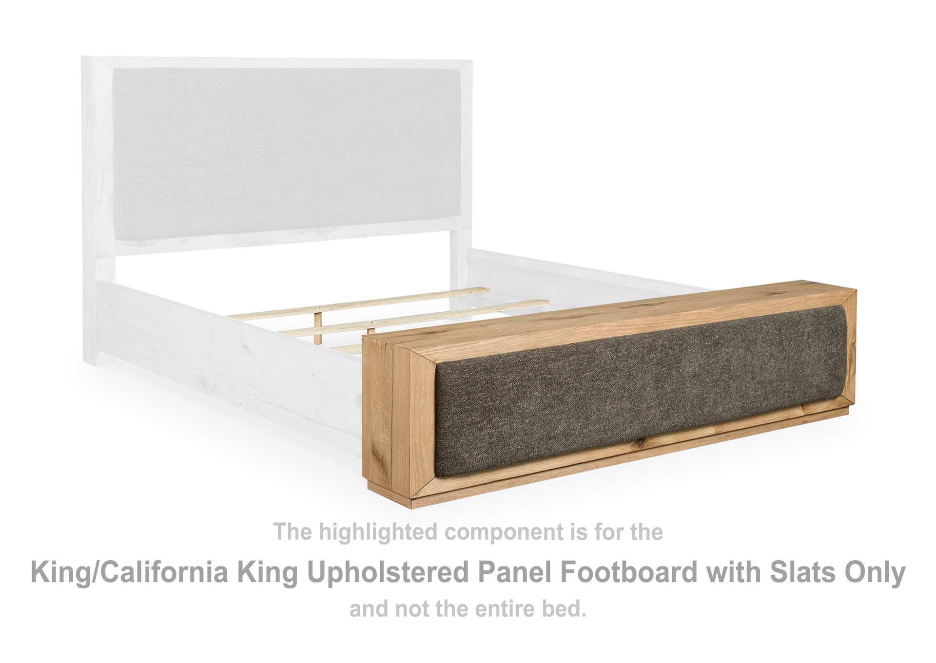 Bracken King Upholstered Panel Bed image 12