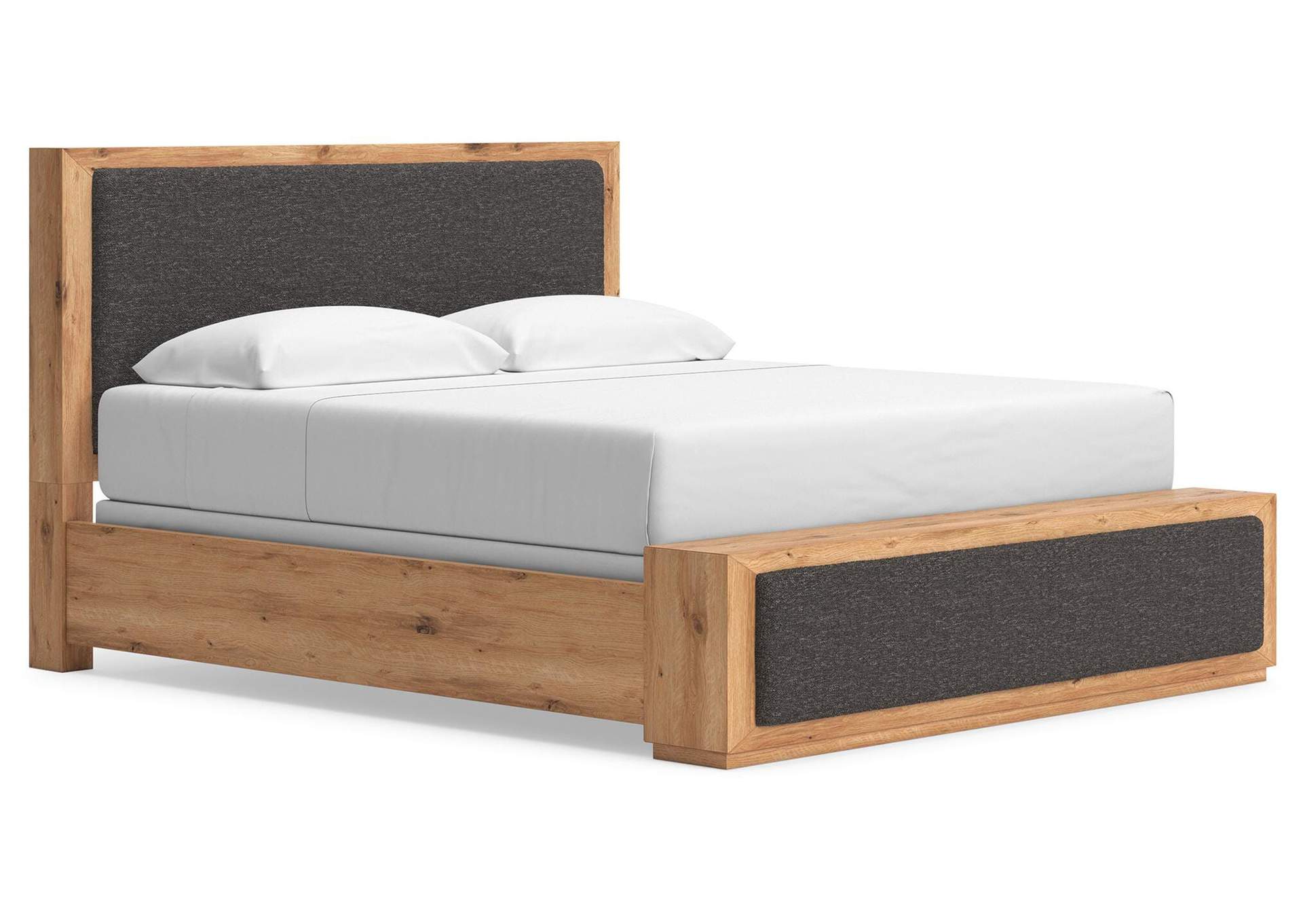 Bracken King Upholstered Panel Bed image 1