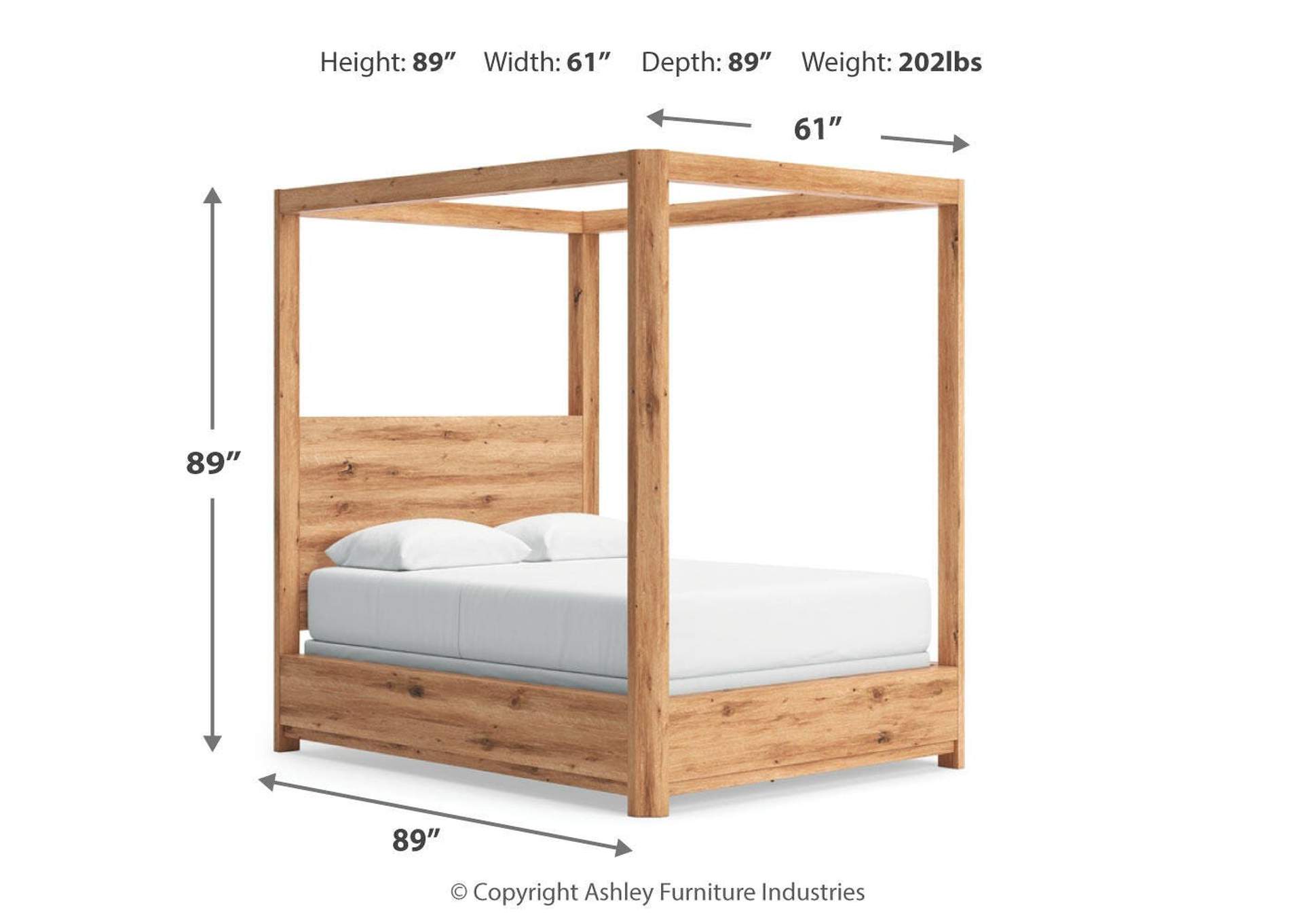Bracken Queen Canopy Bed image 11