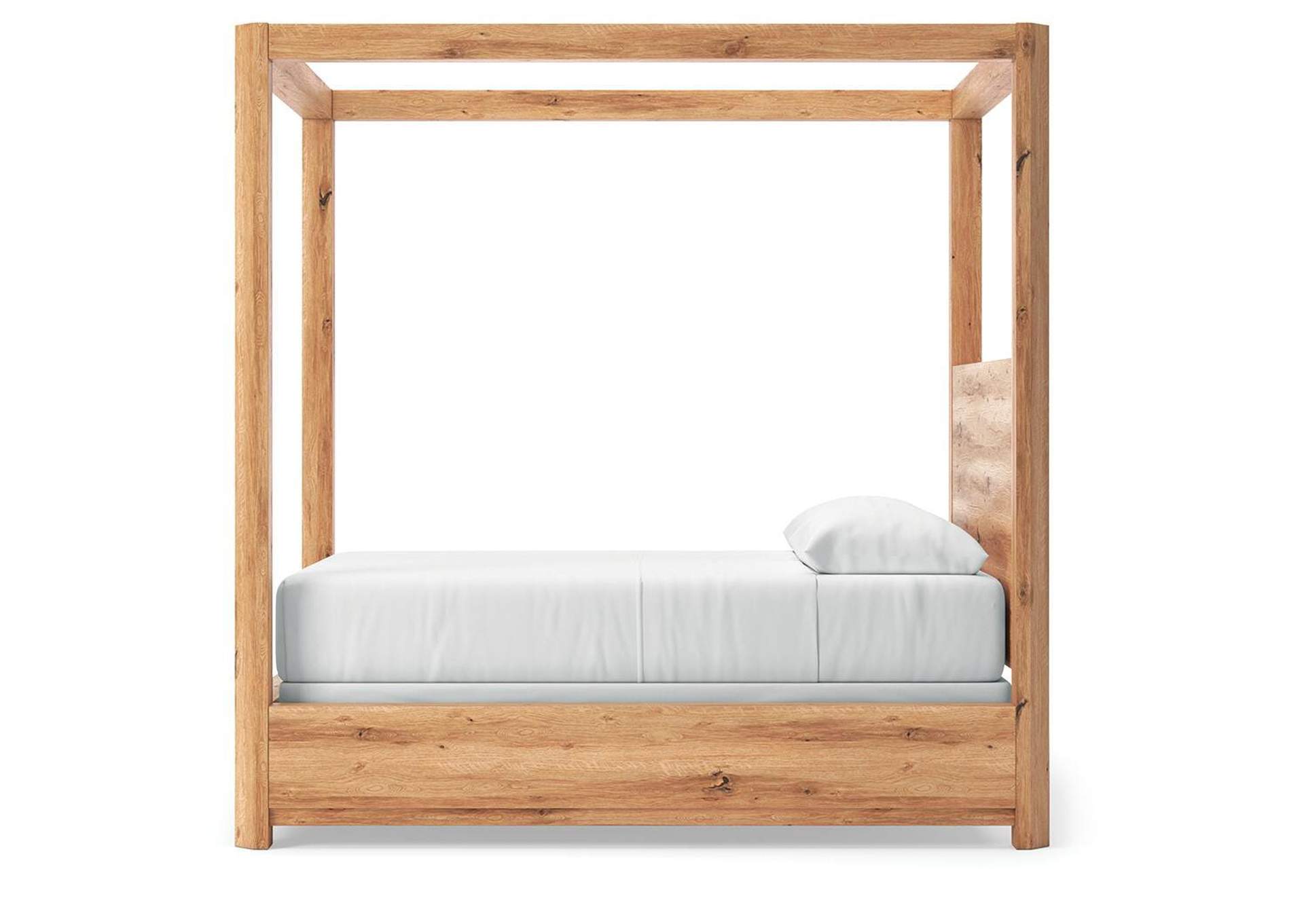 Bracken Queen Canopy Bed, Dresser and Mirror image 10