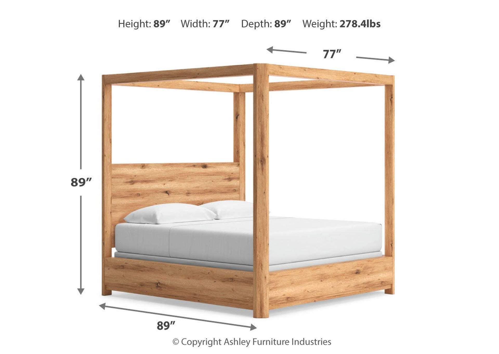 Bracken King Canopy Bed image 11