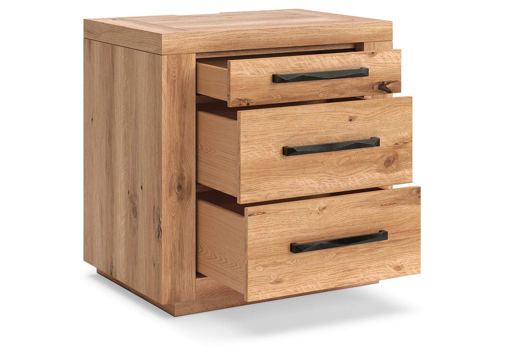 Bracken California King Canopy Bed, Dresser, Mirror and Nightstand image 20
