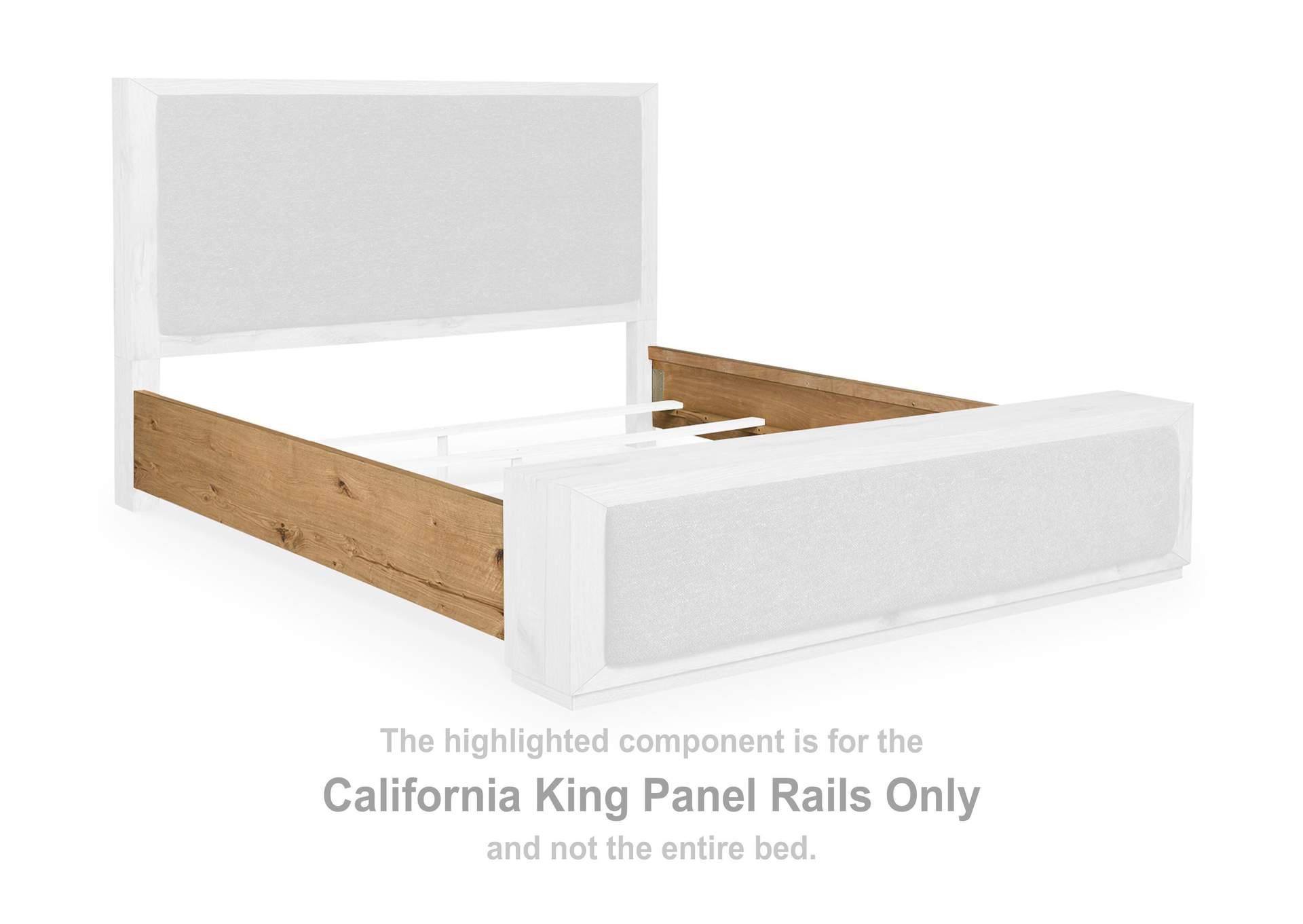 Bracken California King Upholstered Panel Bed image 13