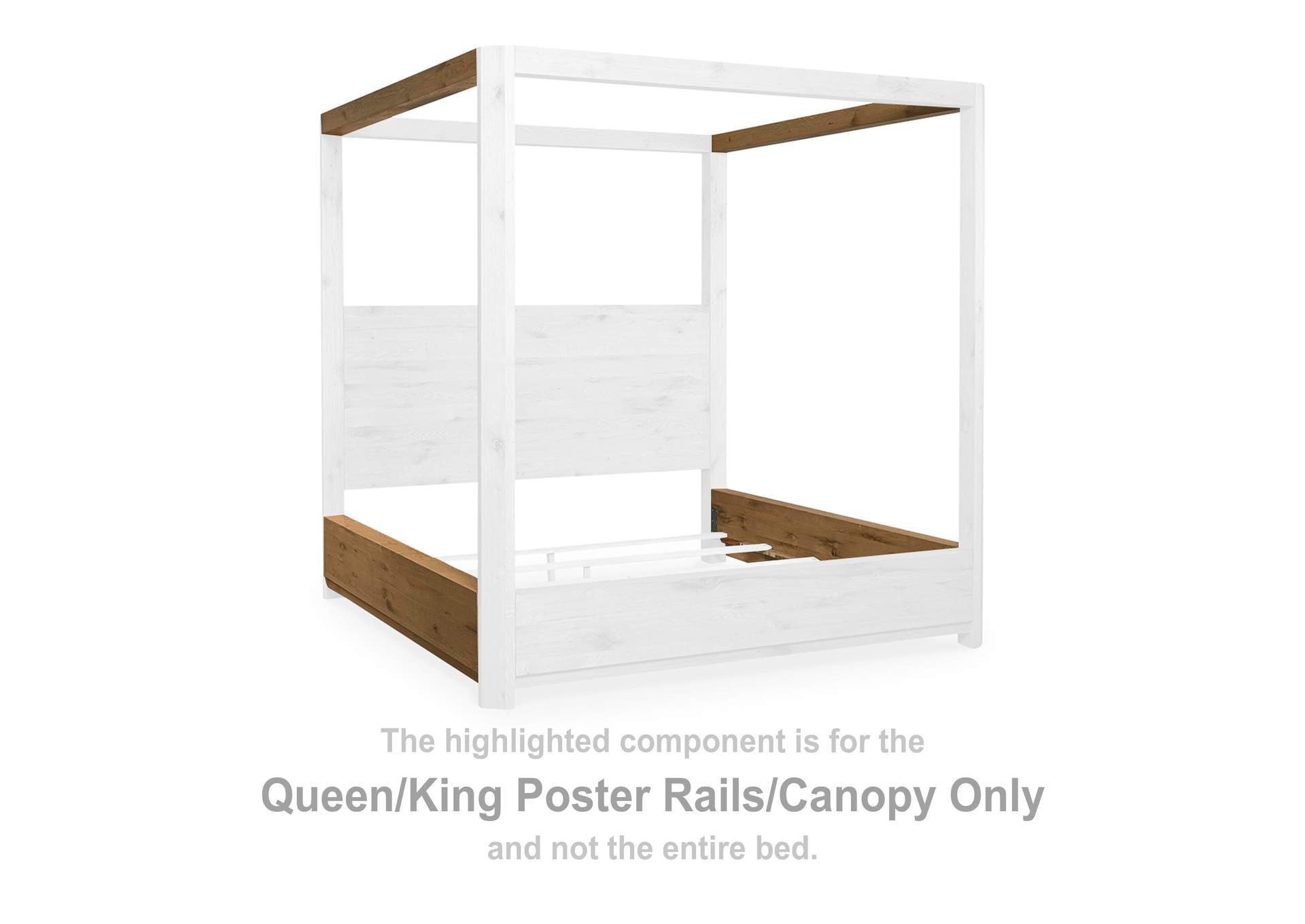 Bracken Queen Canopy Bed image 4