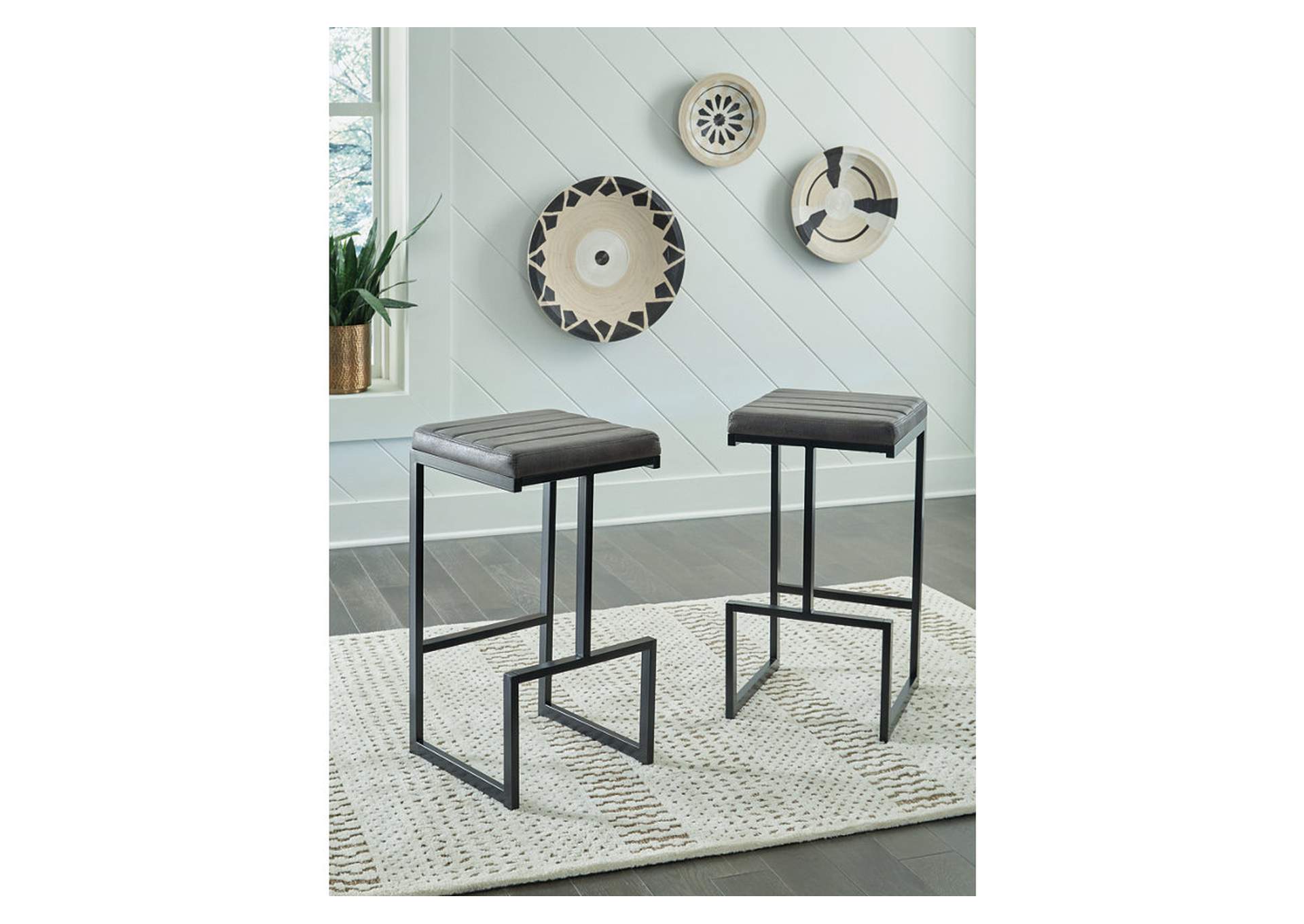 Strumford Bar Height Bar Stool (Set of 2)