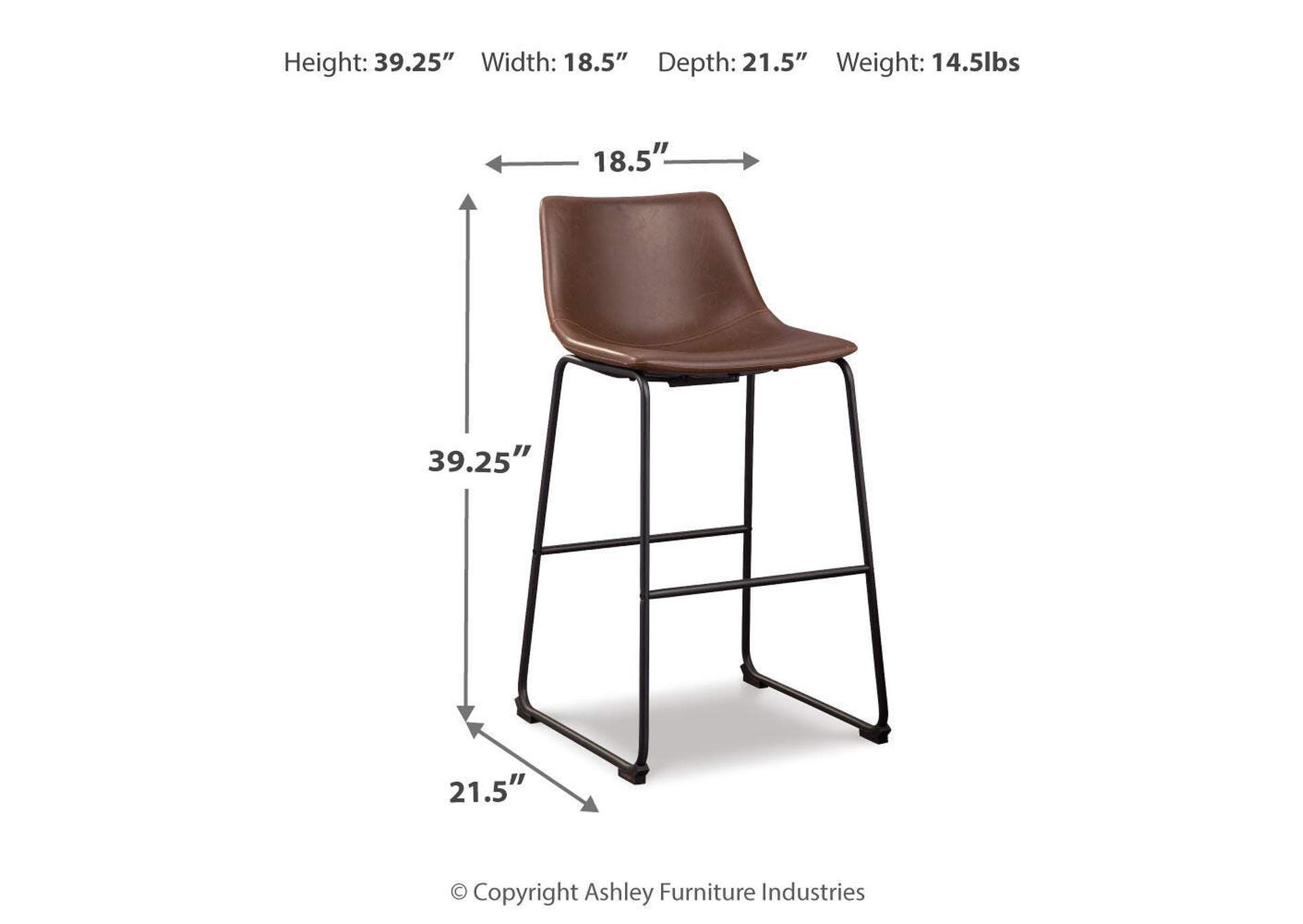 Centiar Pub Height Bar Stool image 7