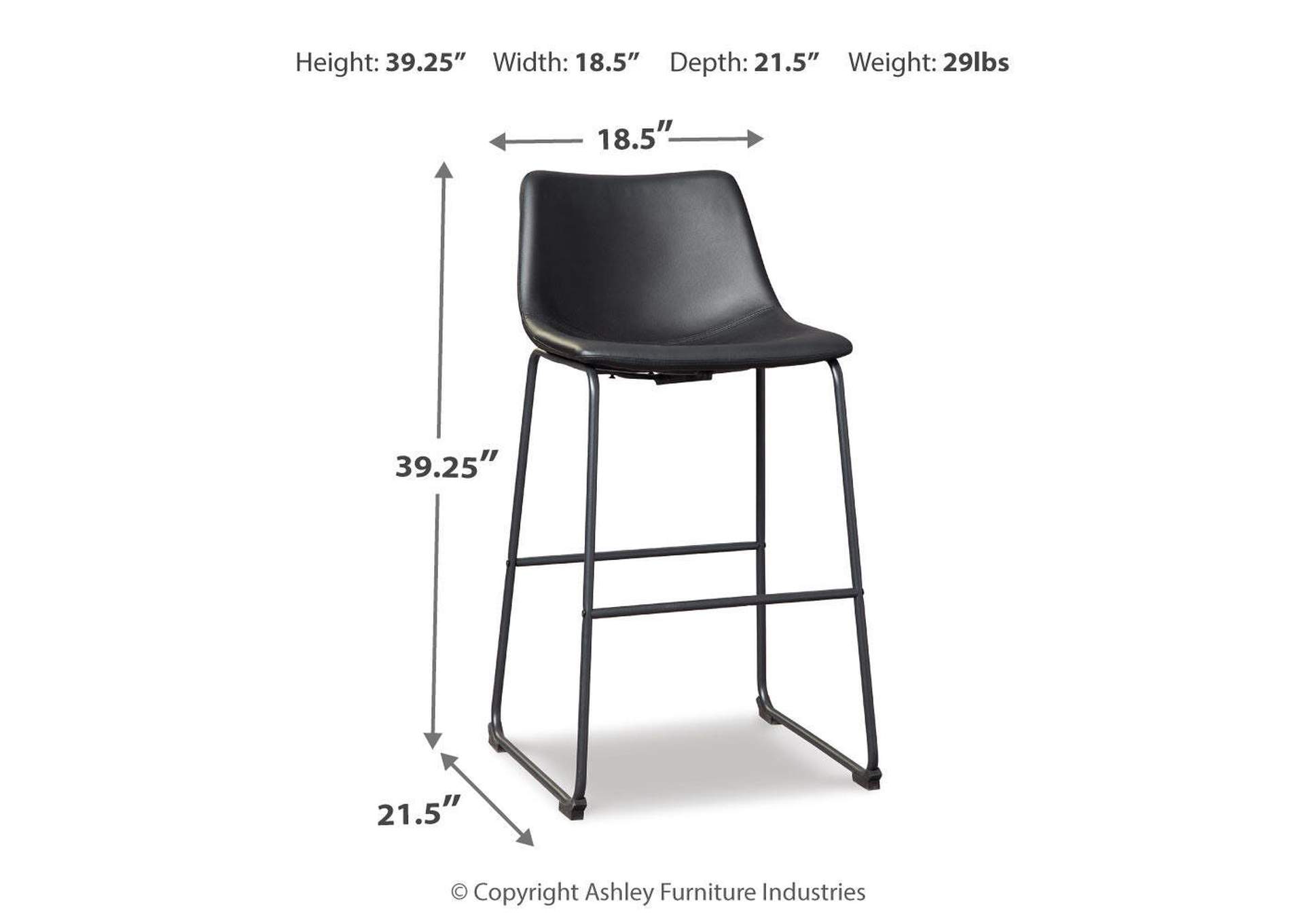Centiar Pub Height Bar Stool image 6