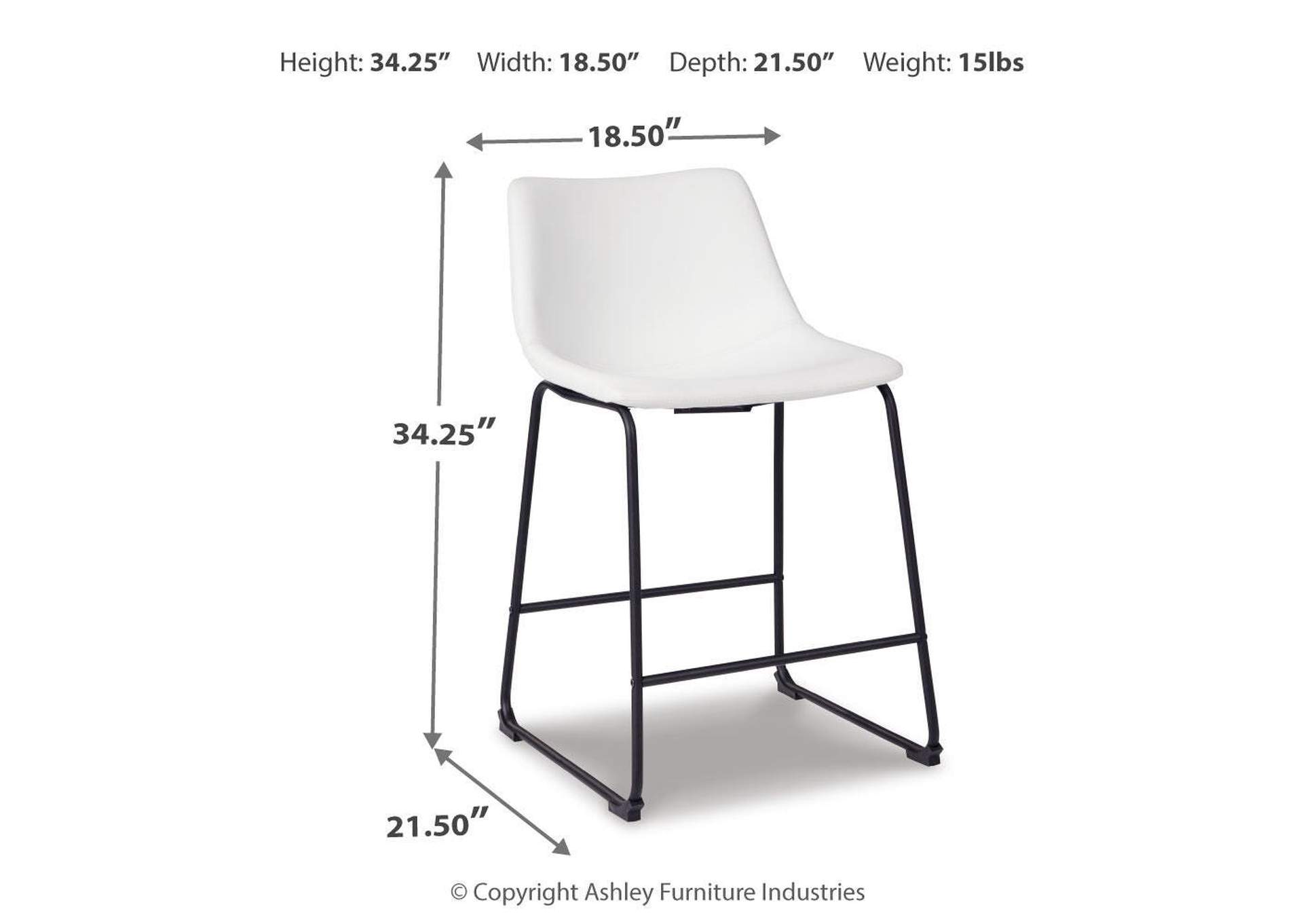 Centiar Counter Height Bar Stool image 7