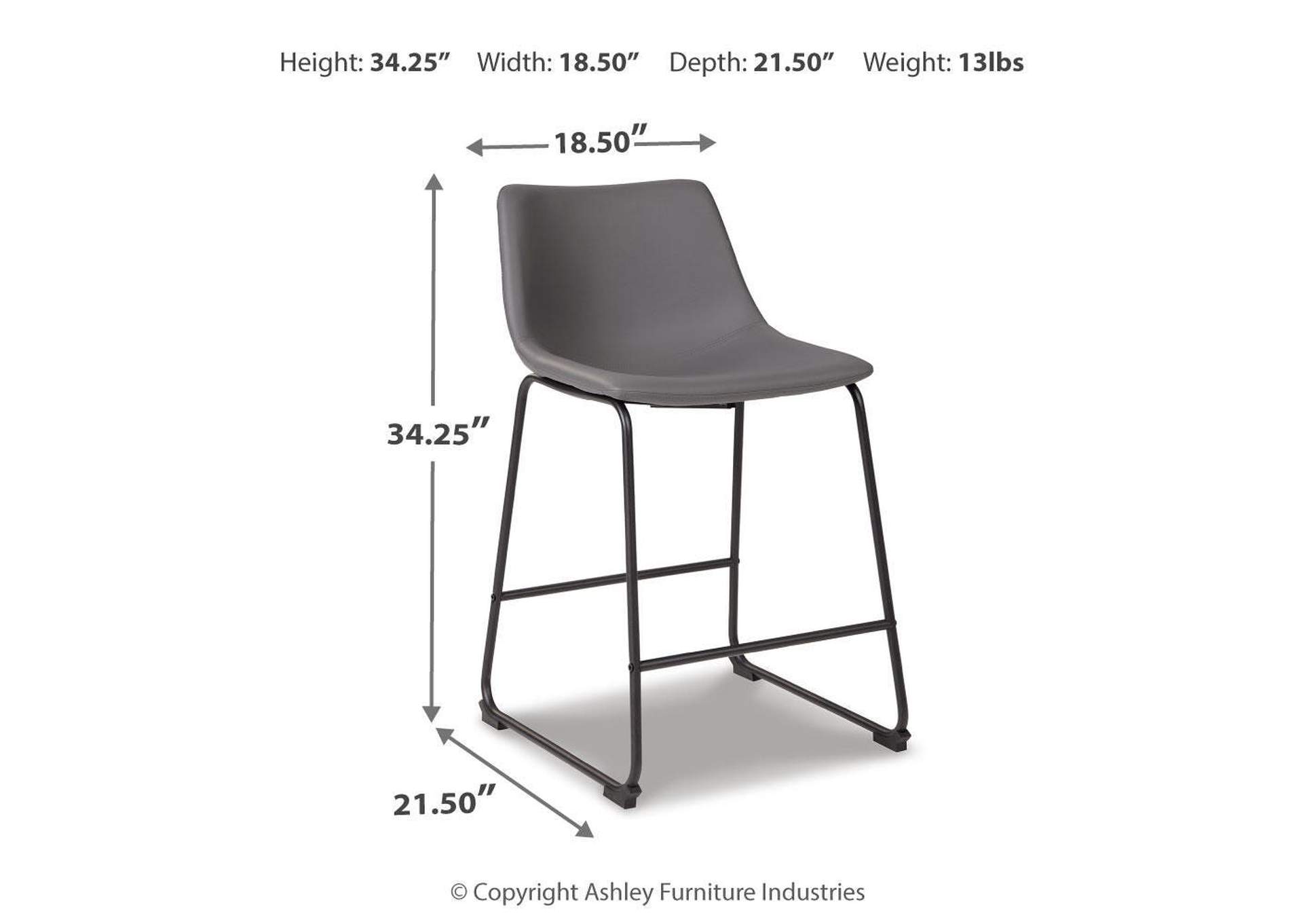 Centiar Counter Height Bar Stool image 7