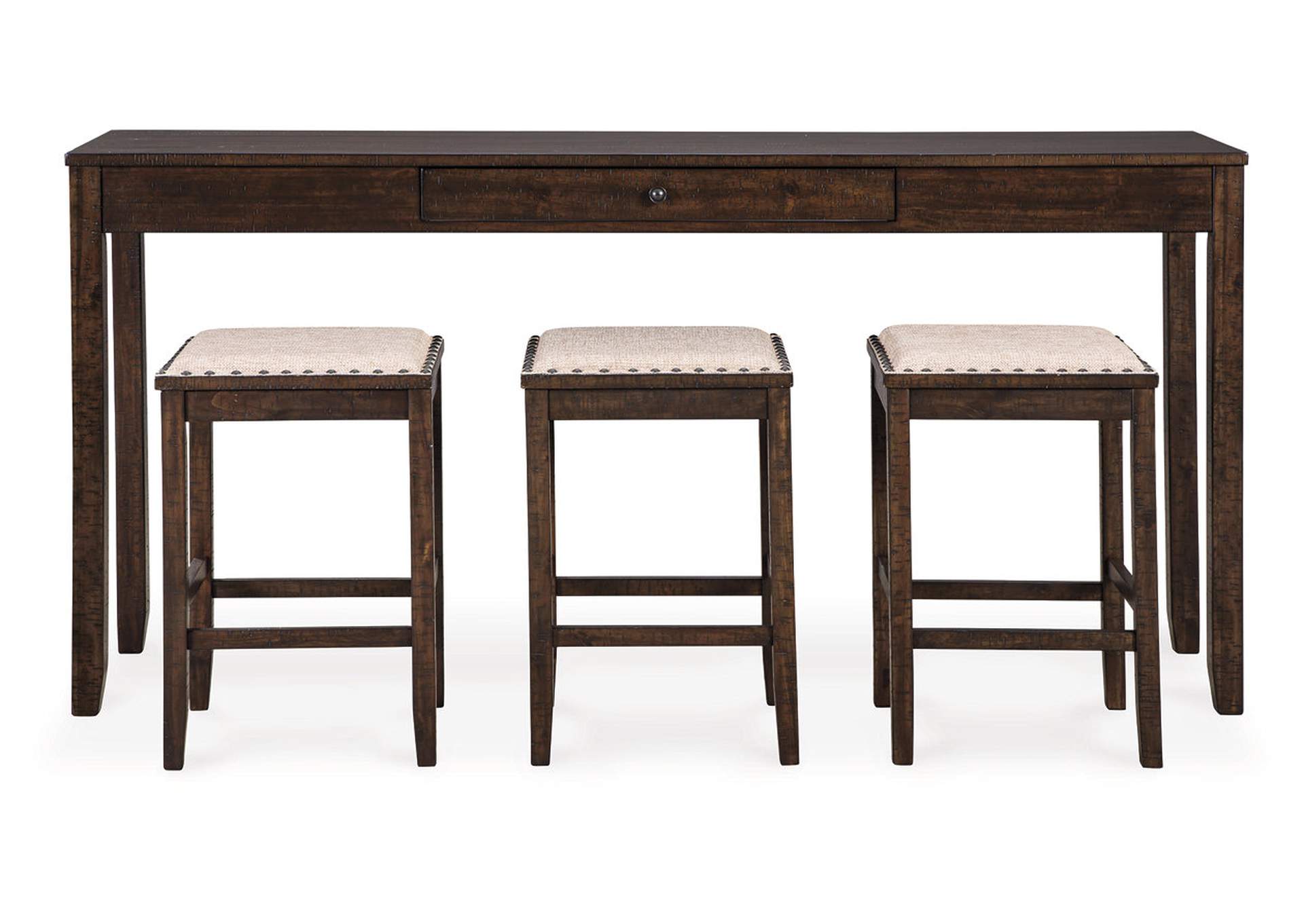Rokane Counter Height Dining Table and Bar Stools (Set of 4)