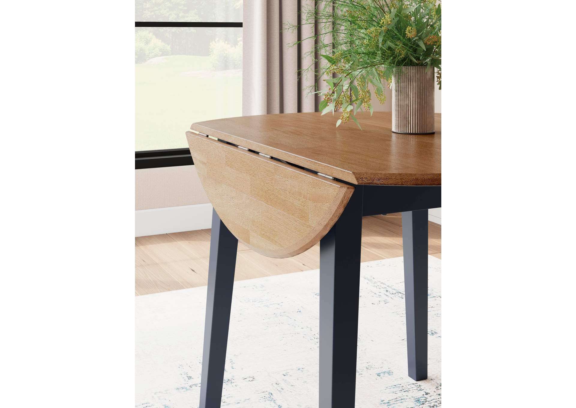Gesthaven Extendable Dining Table and 2 Chairs image 11