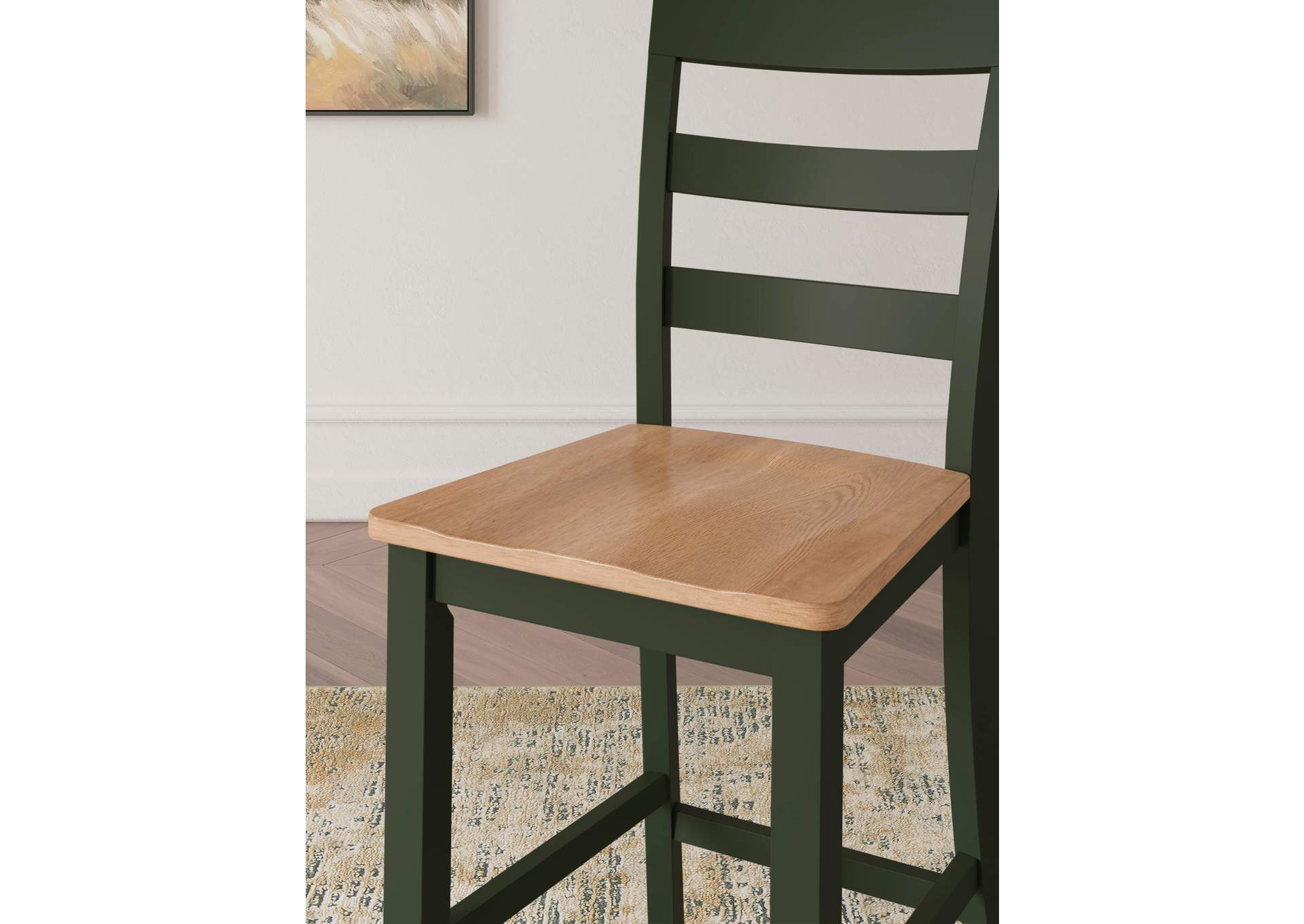 Gesthaven Counter Height Dining Table and 2 Barstools image 5