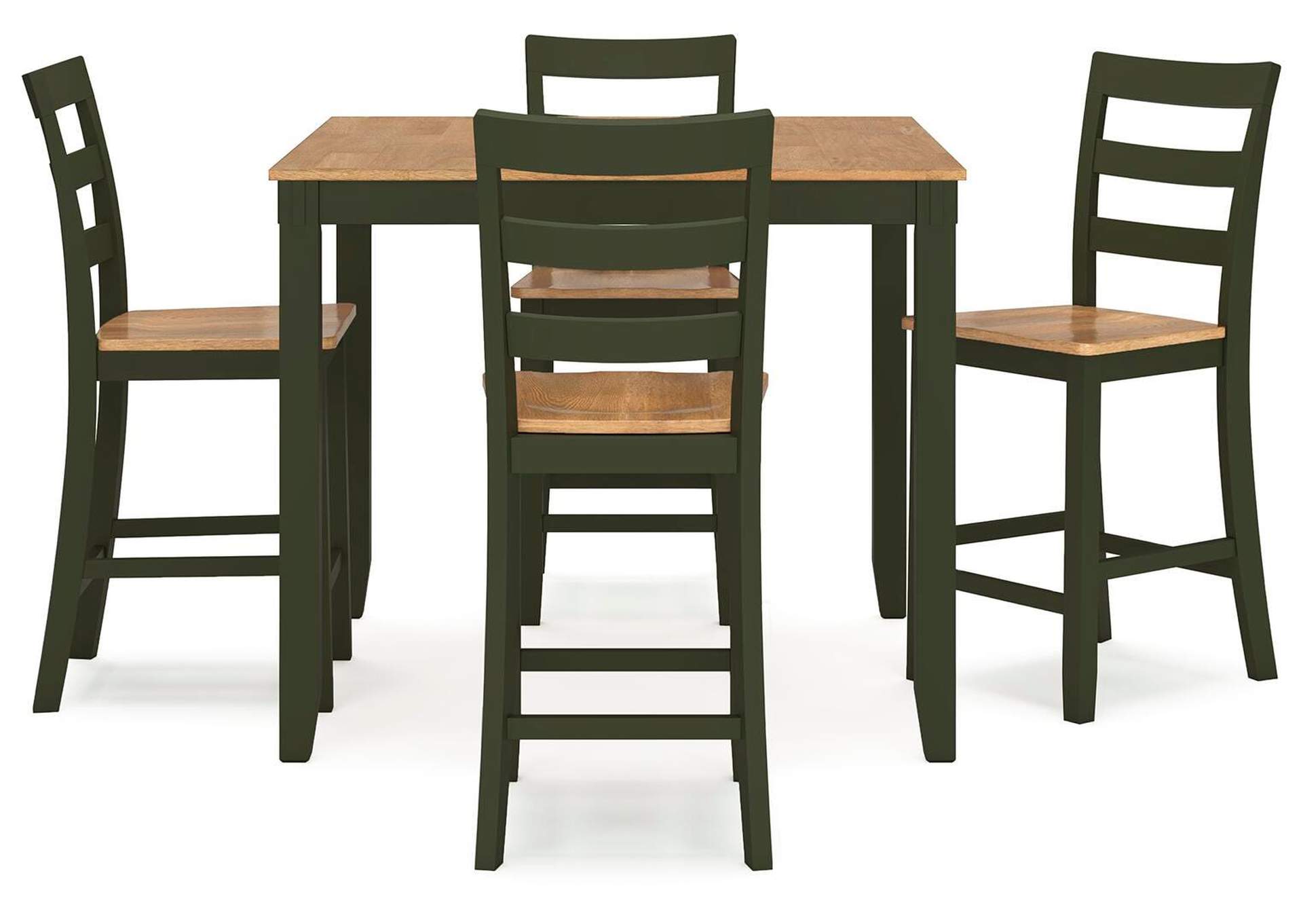 Gesthaven Counter Height Dining Table and 4 Barstools (Set of 5) image 4