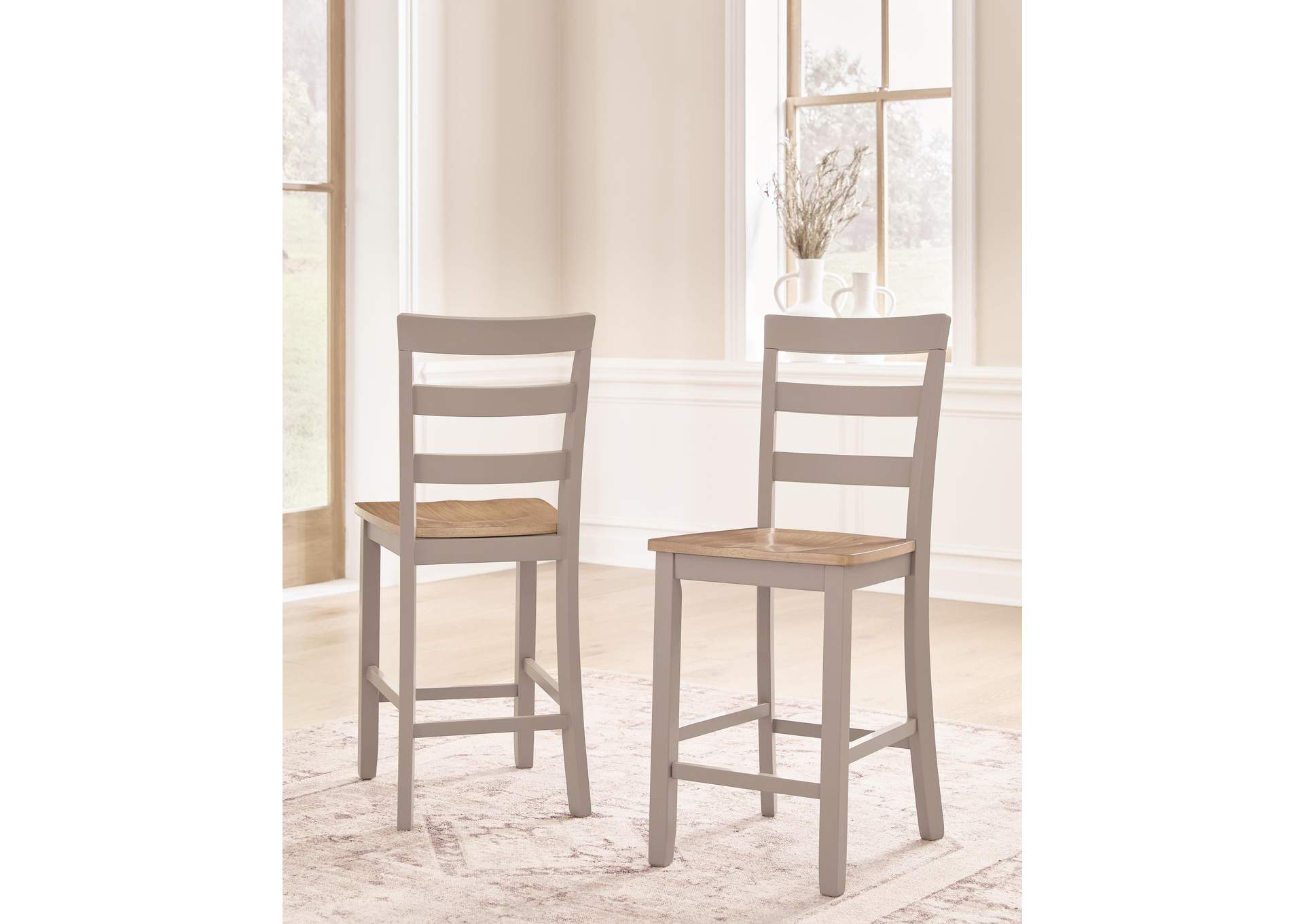 Harperfeld Counter Height Barstool (Set of 2) image 2