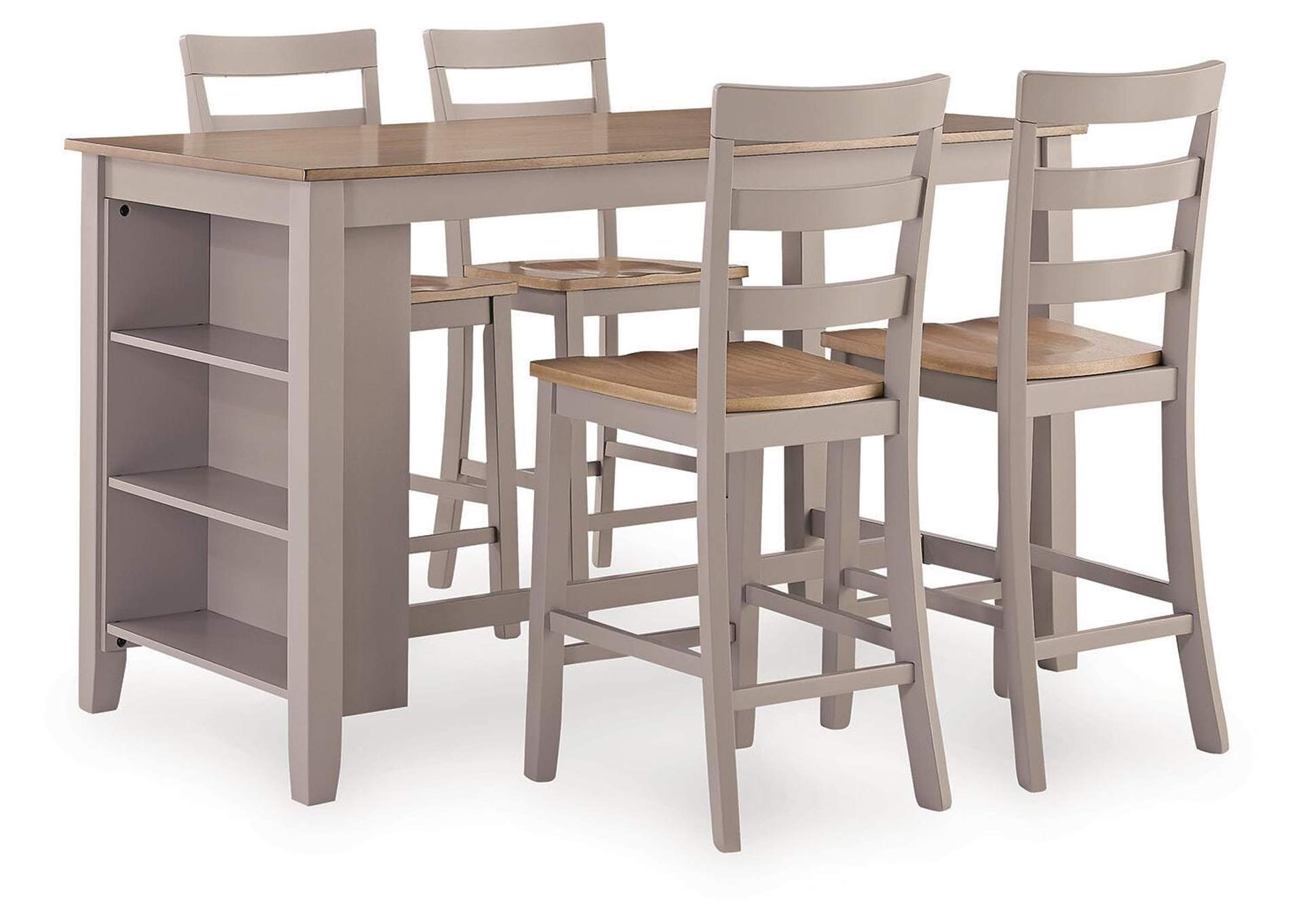 Harperfeld Dining Table and 4
