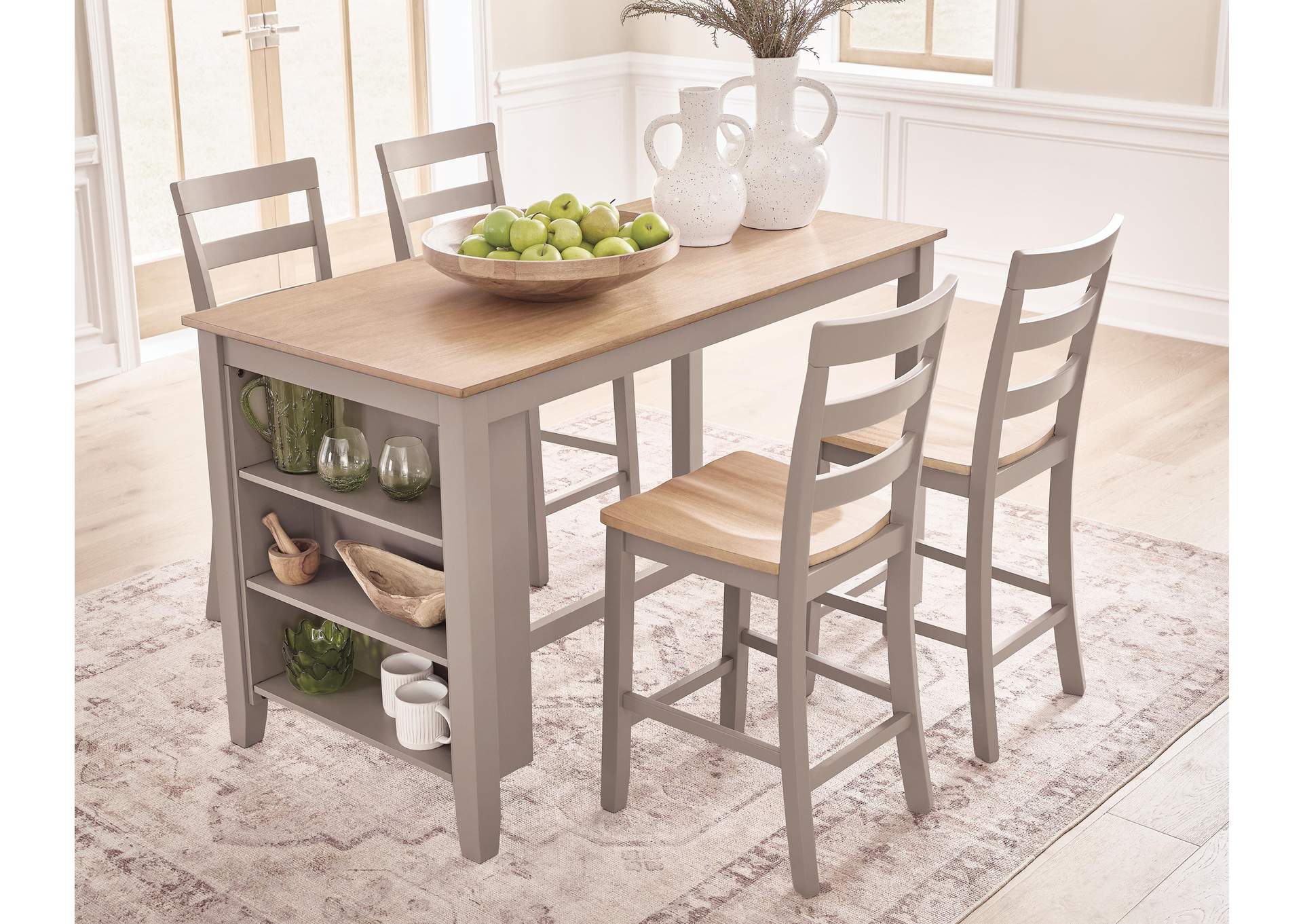 Harperfeld Counter Height Dining Table image 5
