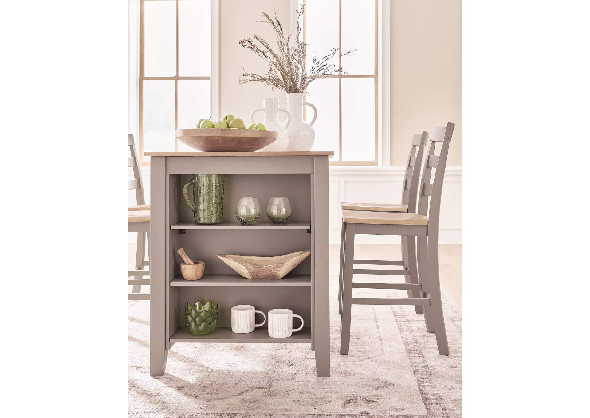 Harperfeld Counter Height Dining Table image 4