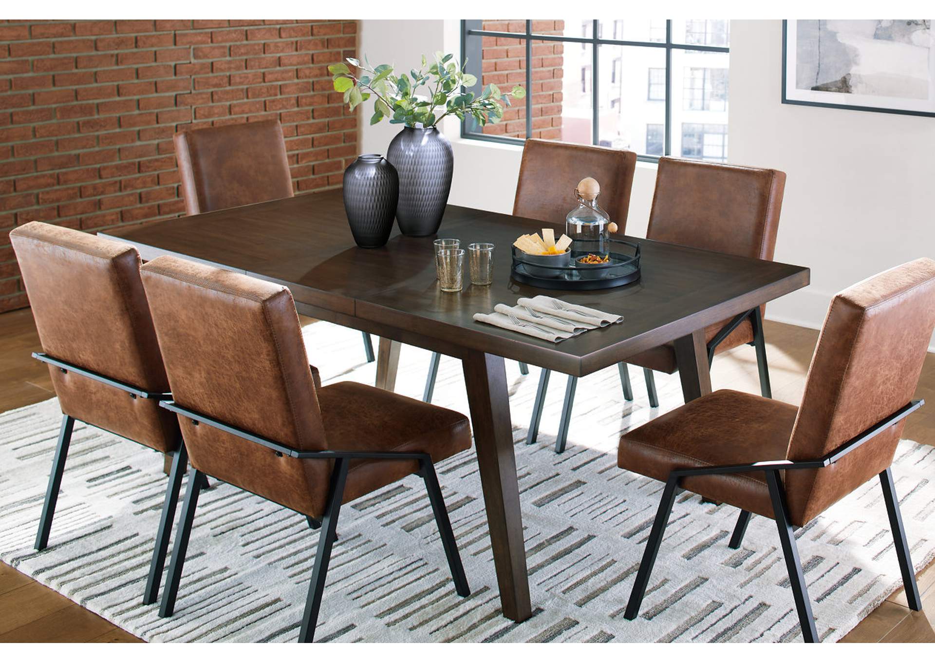 Zumbado Dining Table and 6 Chairs