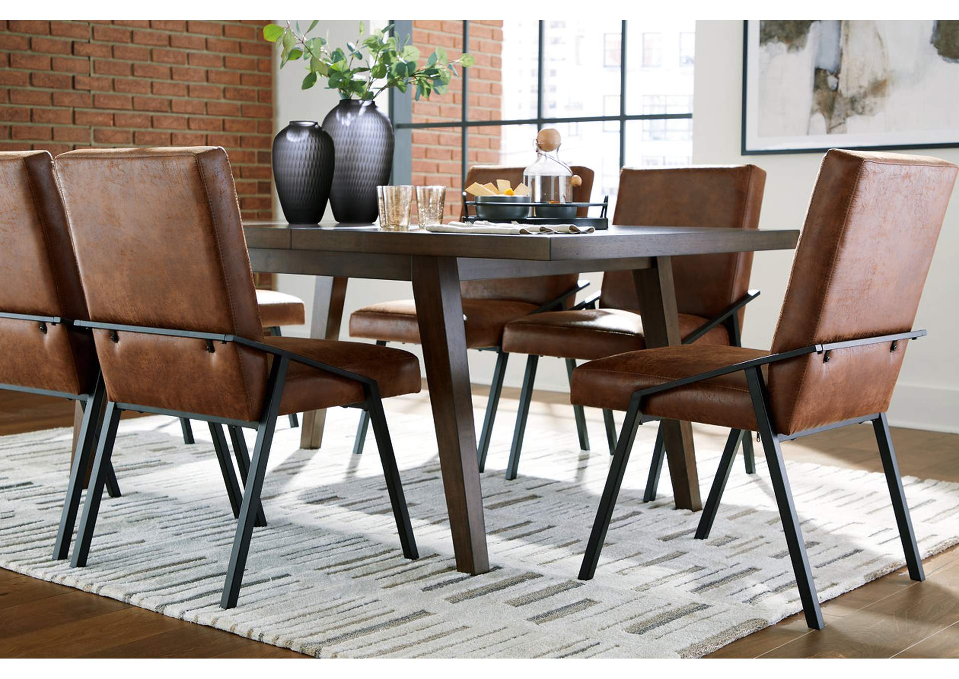 Zumbado Dining Table and 6 Chairs
