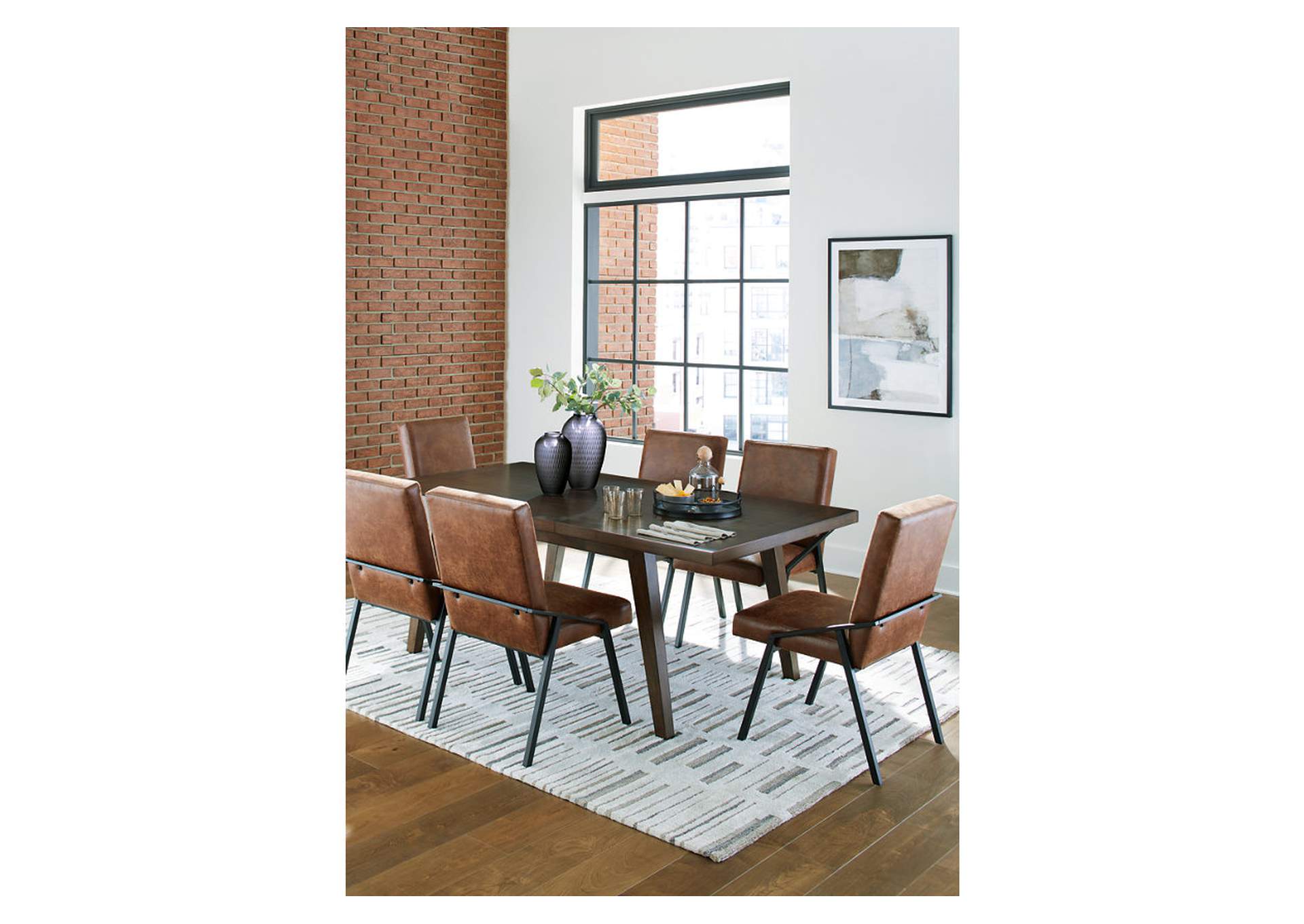 Zumbado Dining Table and 6 Chairs