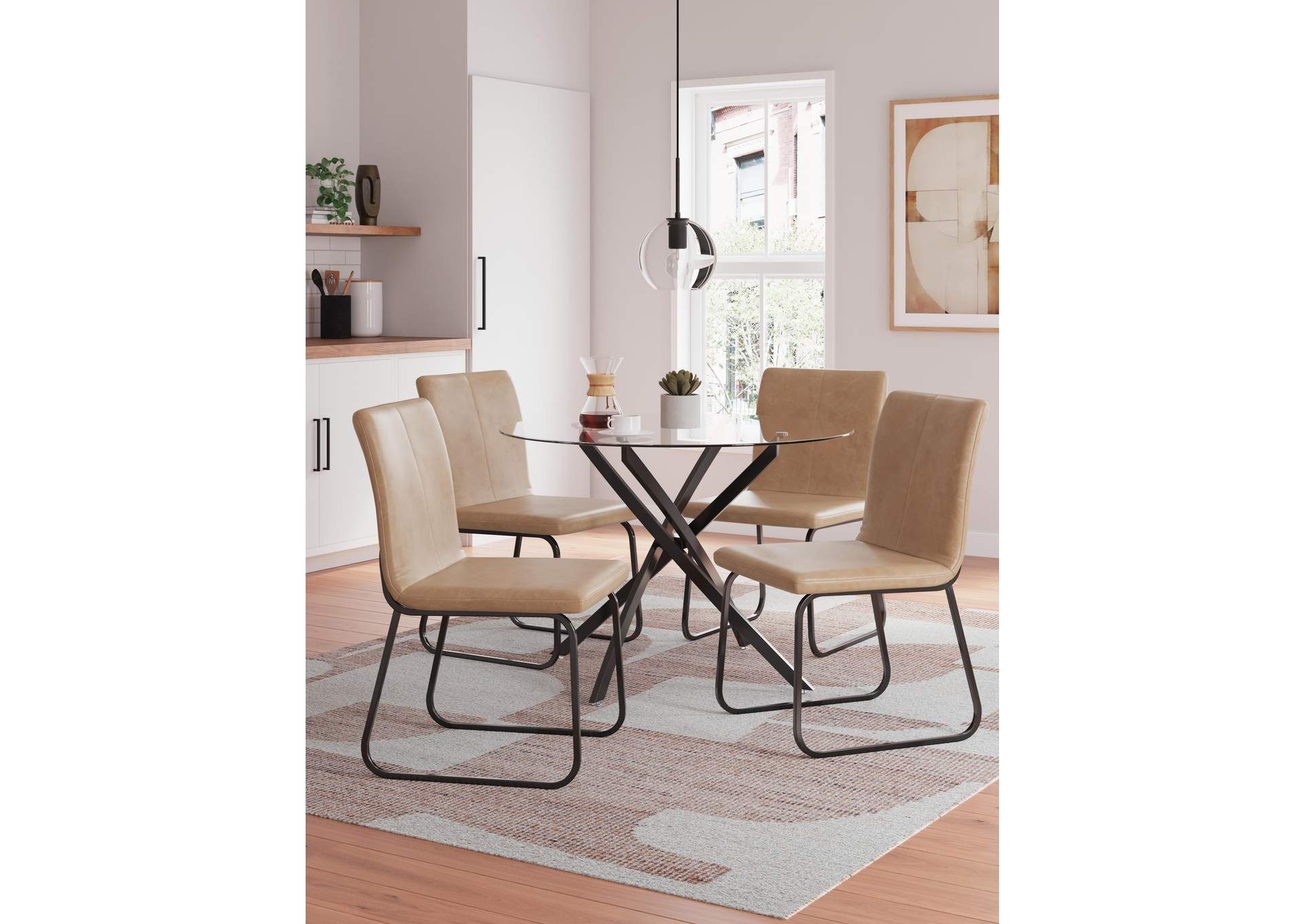 Pharwynn Dining Table and 4 Chairs image 15