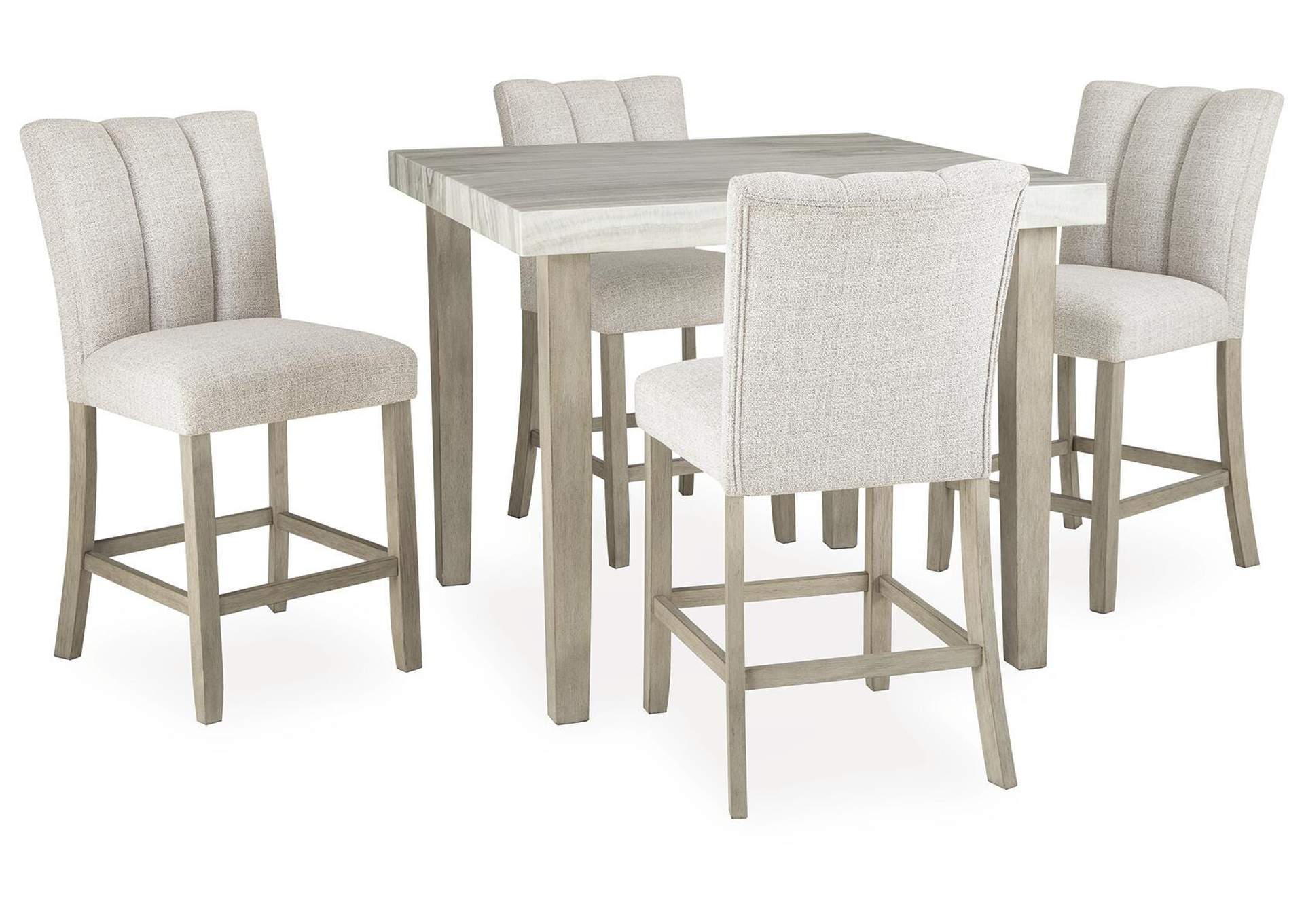Larawyn Counter Height Dining Table and 4 Barstools image 1