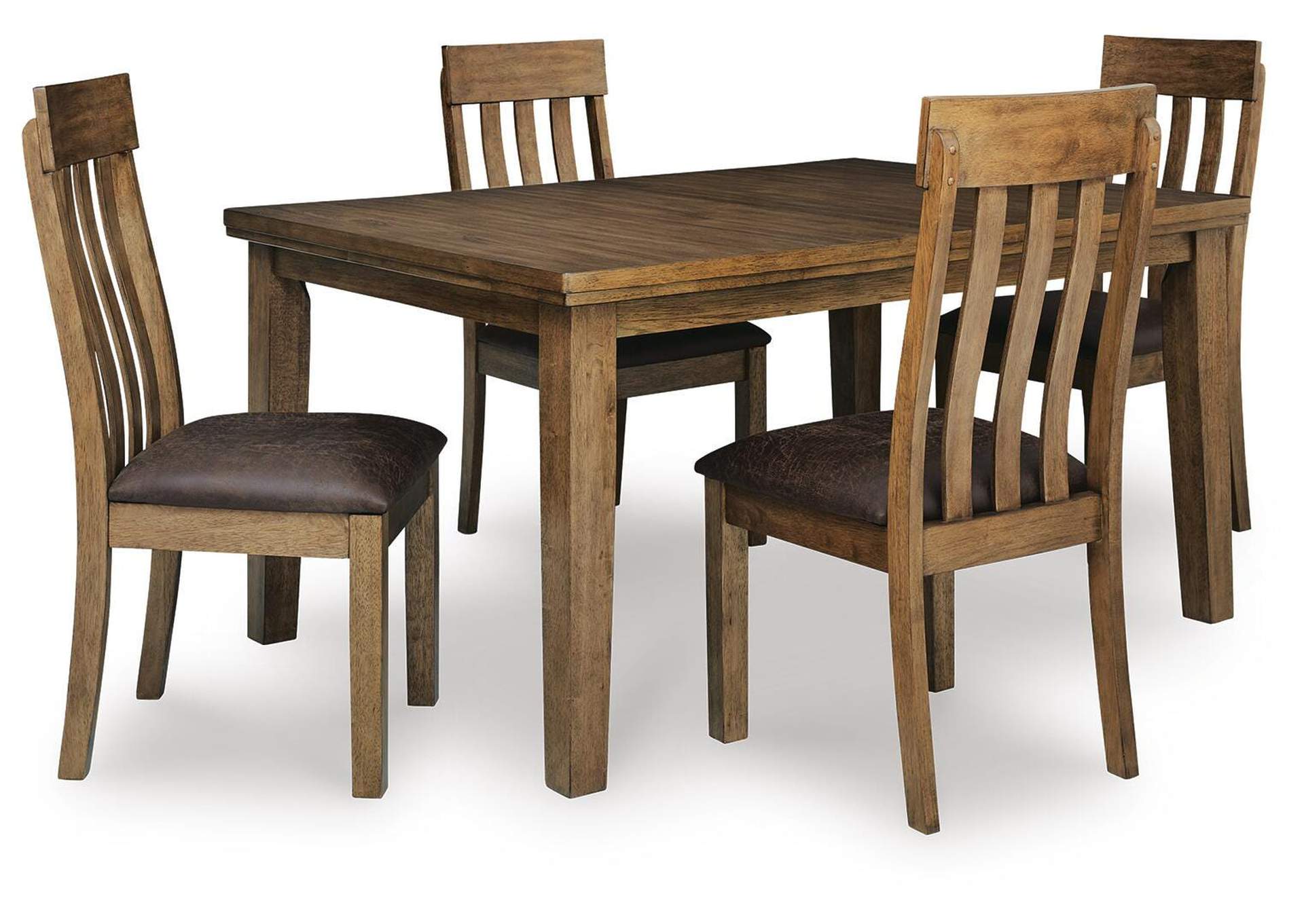 Urbinforte Extension Dining Table and 4 Chairs image 1