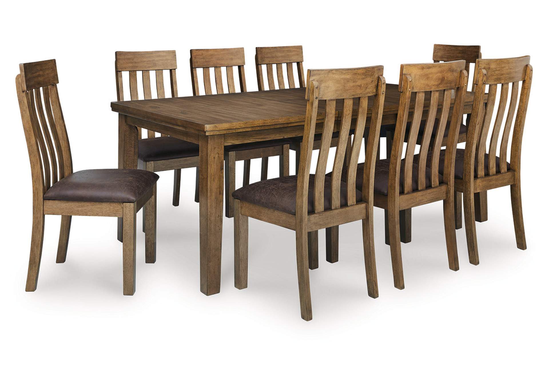 Broxtyn Dining Table and 8 Chairs image 1